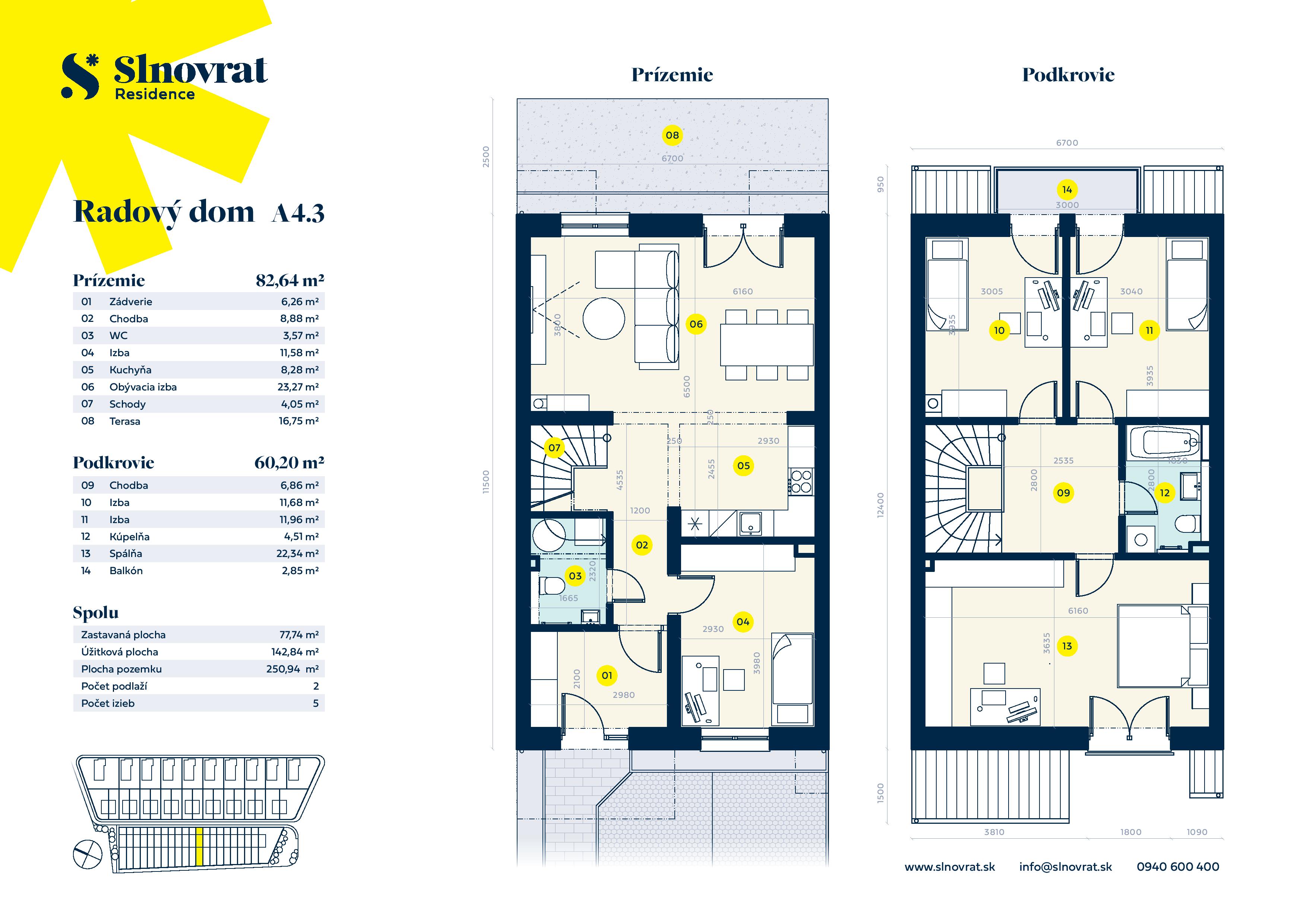 Slnovrat Residence - A4.3 - Pôdorys