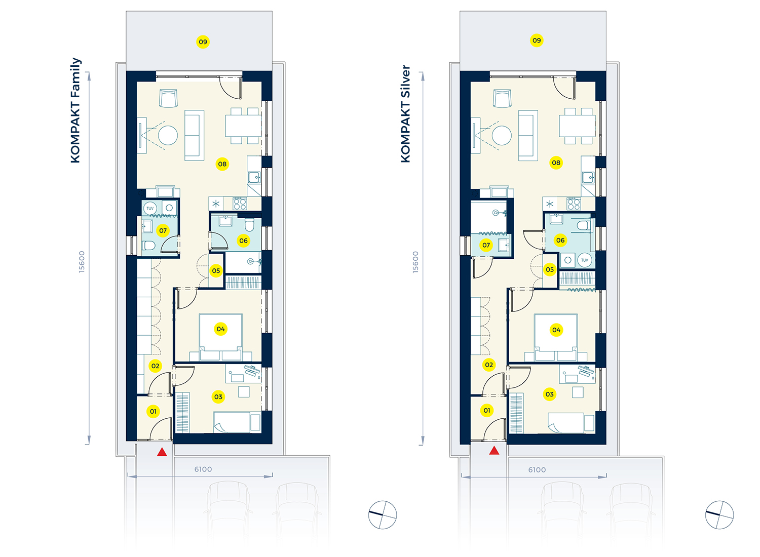 Slnovrat Residence - C.8.1 - Pôdorys