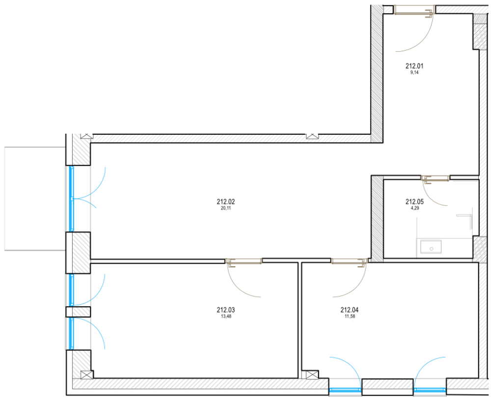 Pri Hrone - 212 - Pôdorys