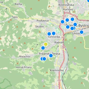 Rezidencia Suchý Vrch - map