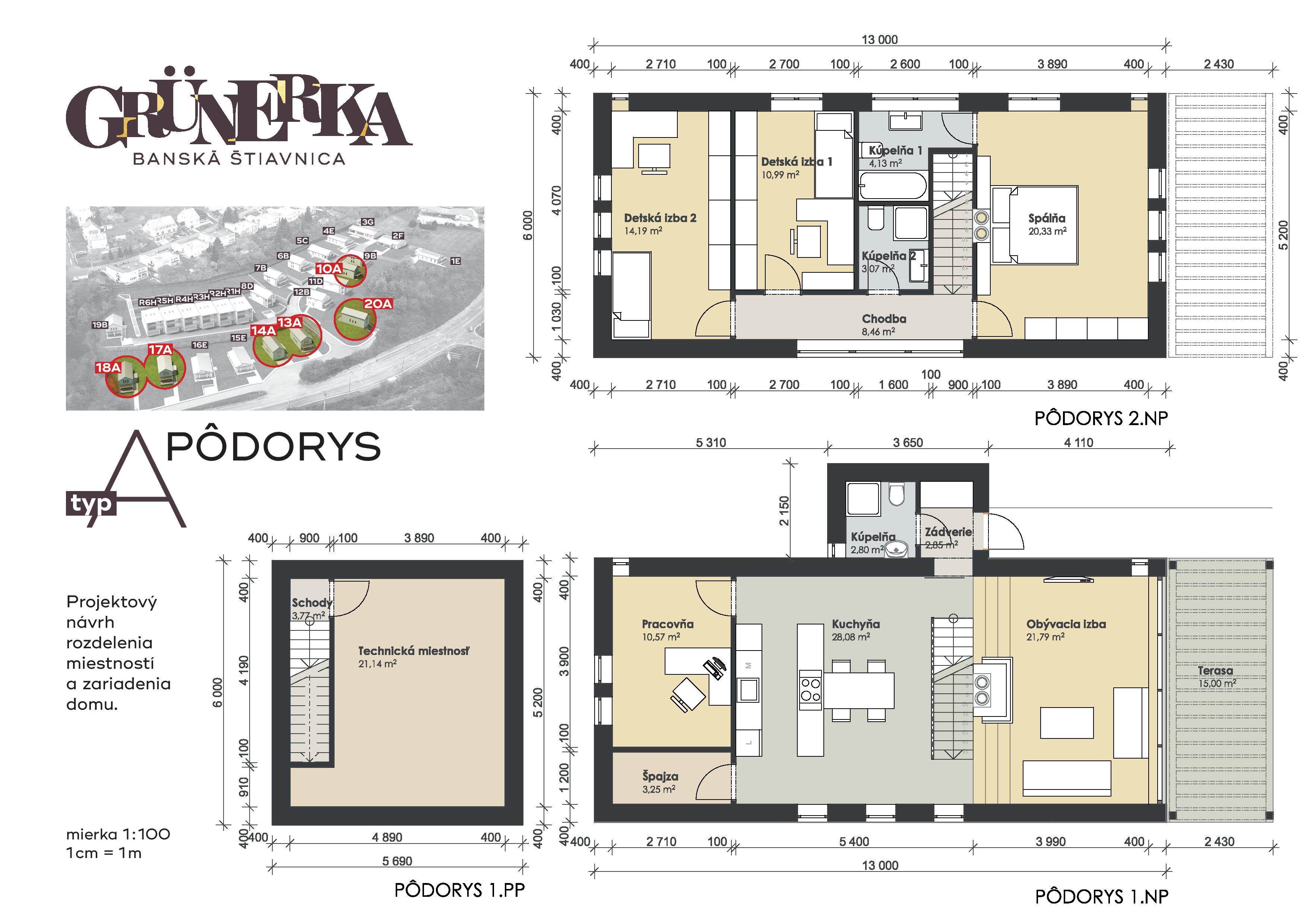 Grünerka - 17A - Pôdorys