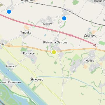 LEANDER PARK Blatná - map