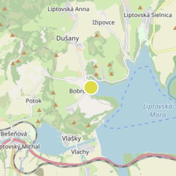 Apartmány Panorama - map