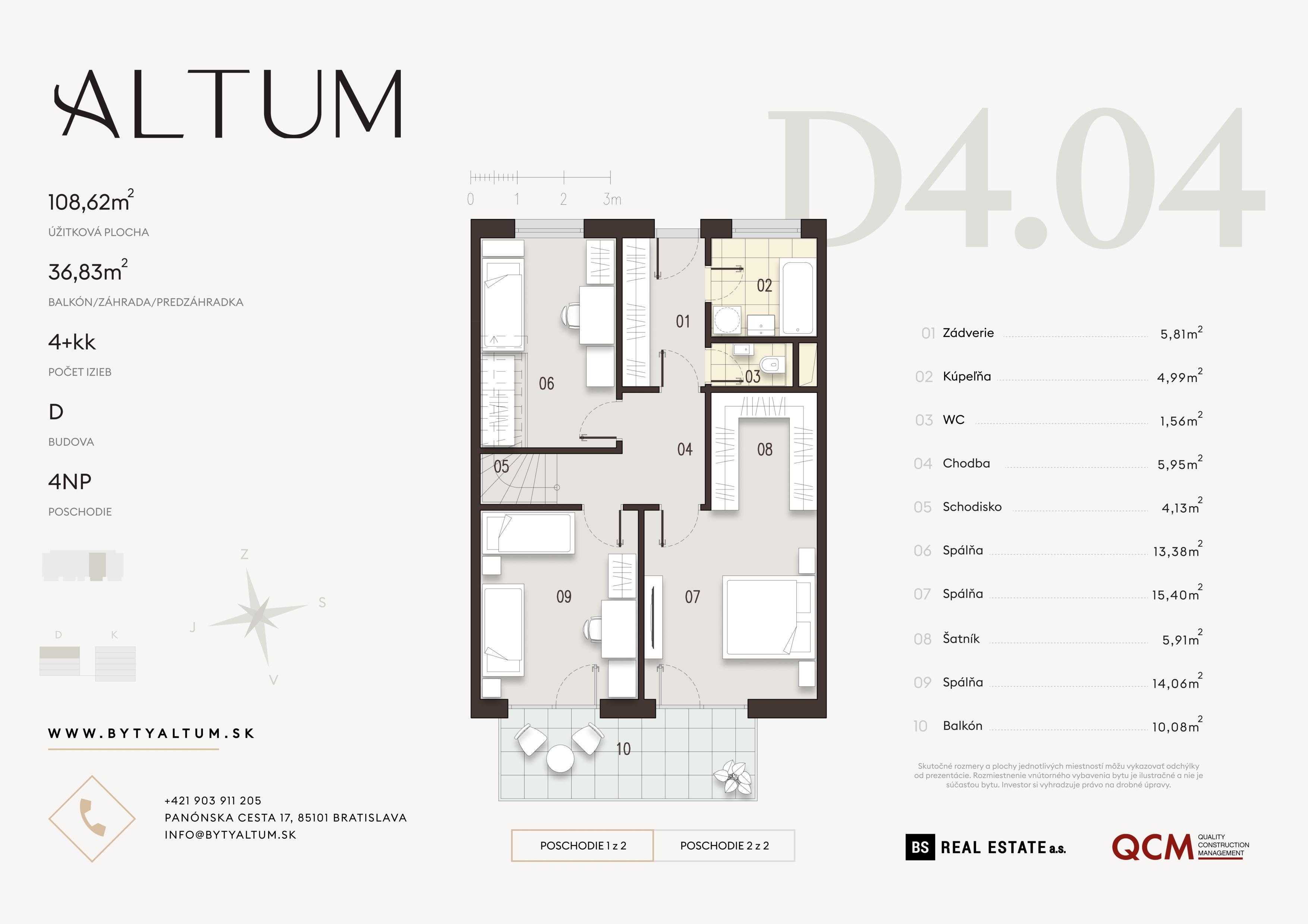 Altum - D4.04 - Pôdorys