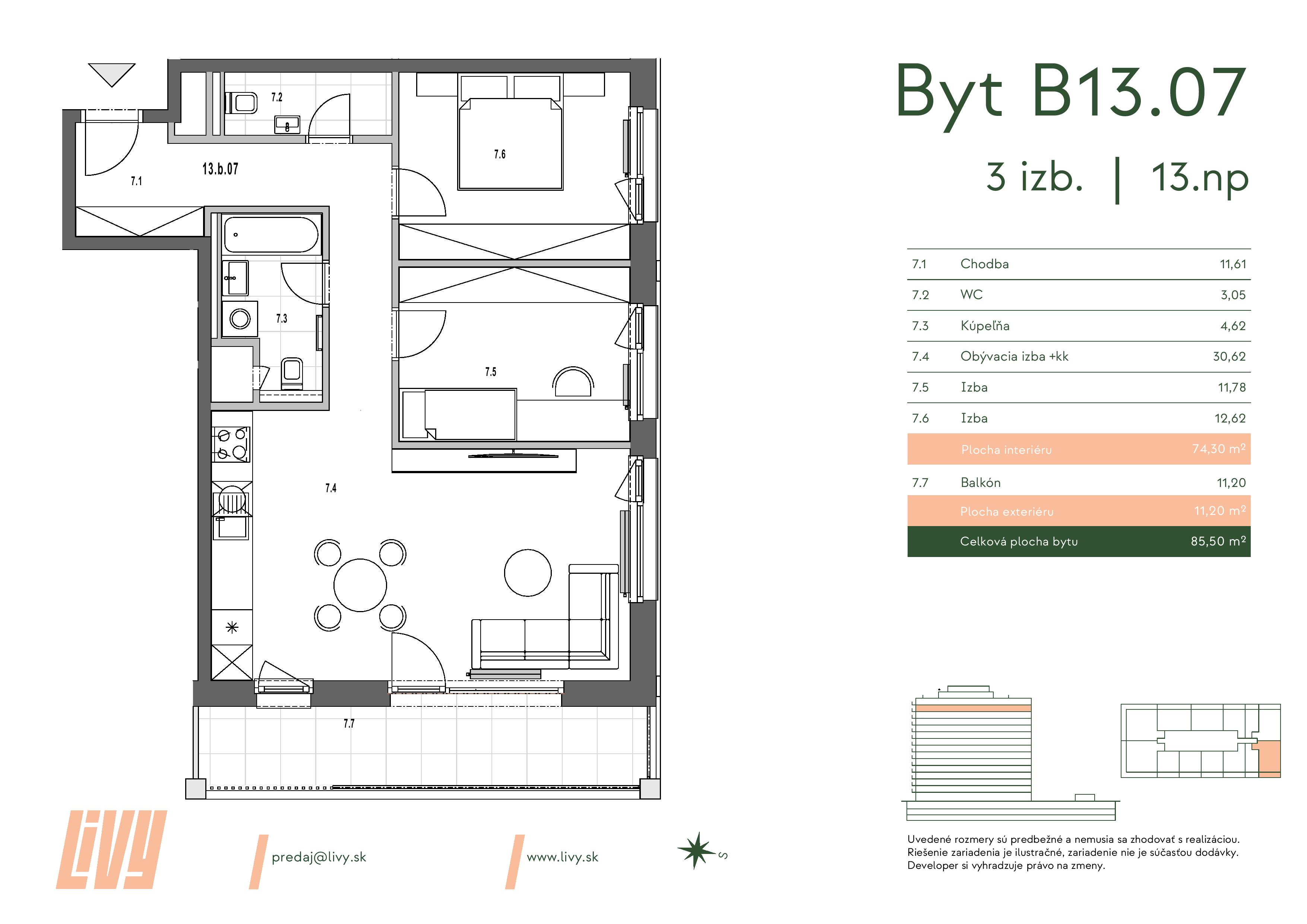 ALVY - 13.b.07 - Pôdorys