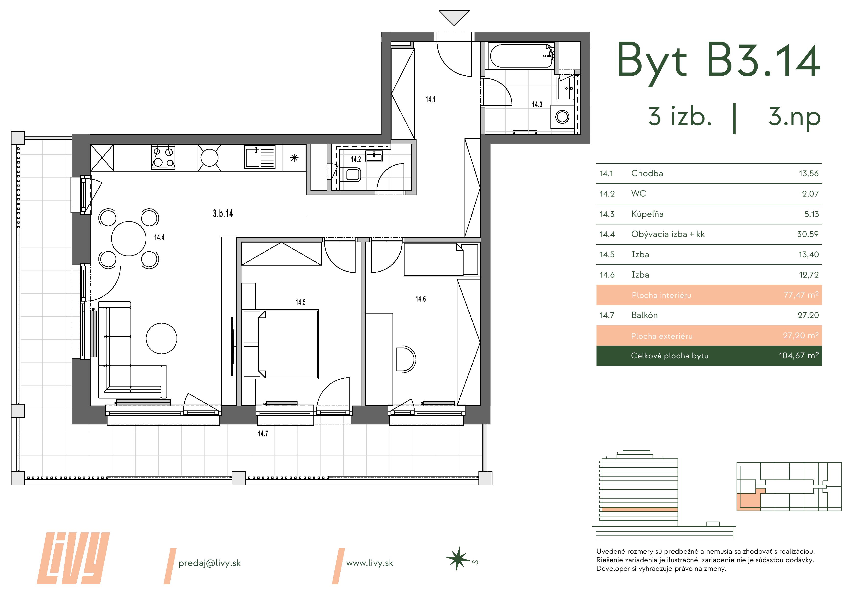 ALVY - 3.b.14 - Pôdorys