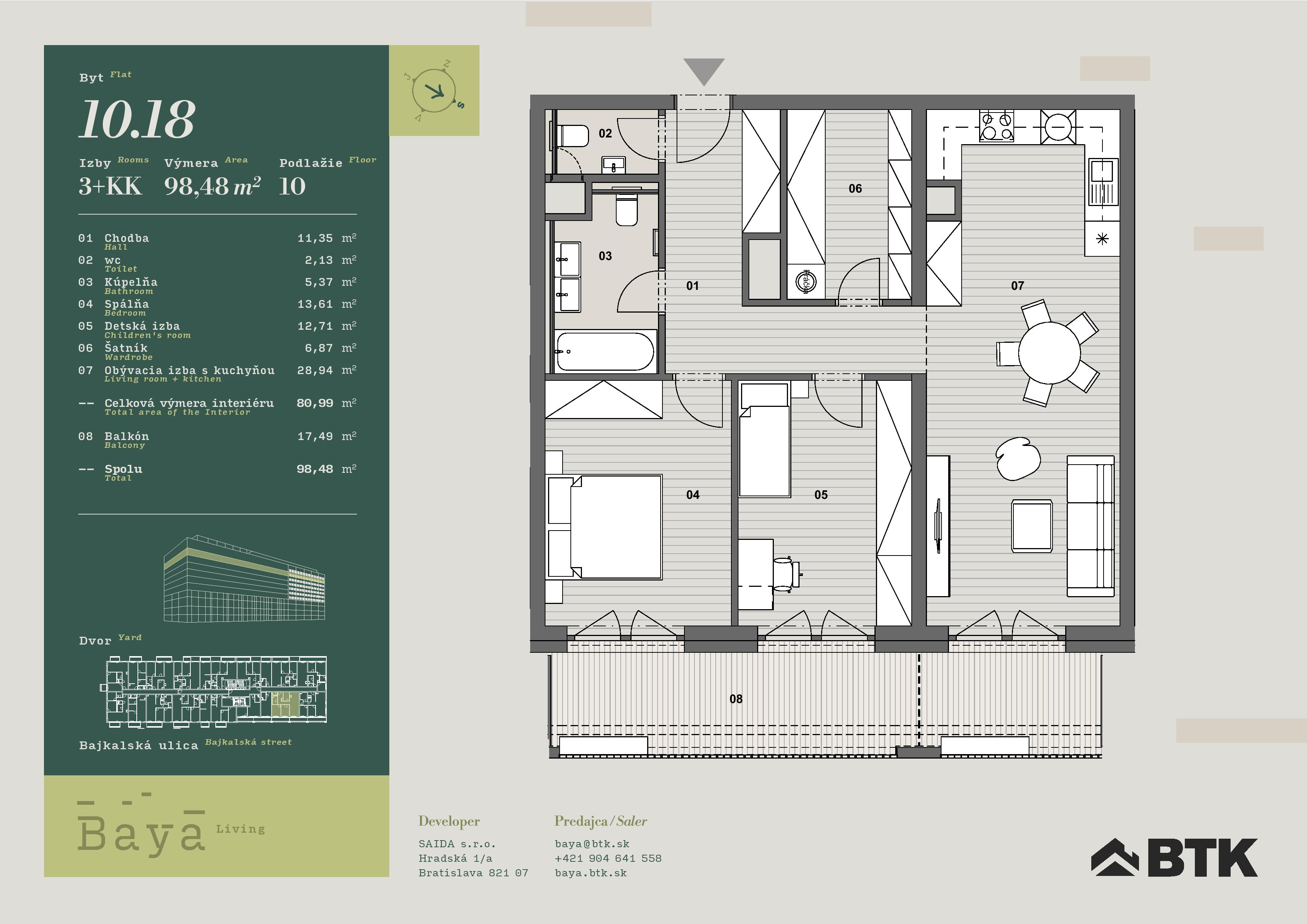 Baya - 10.18 - Pôdorys
