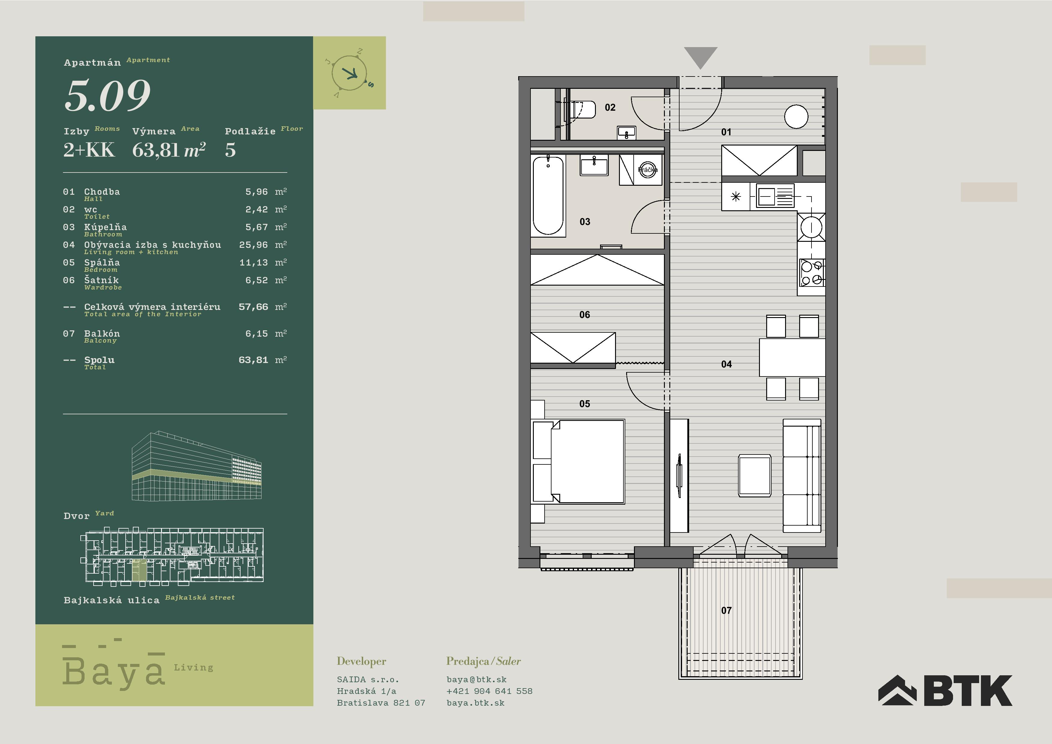Baya - 5.09 - Pôdorys