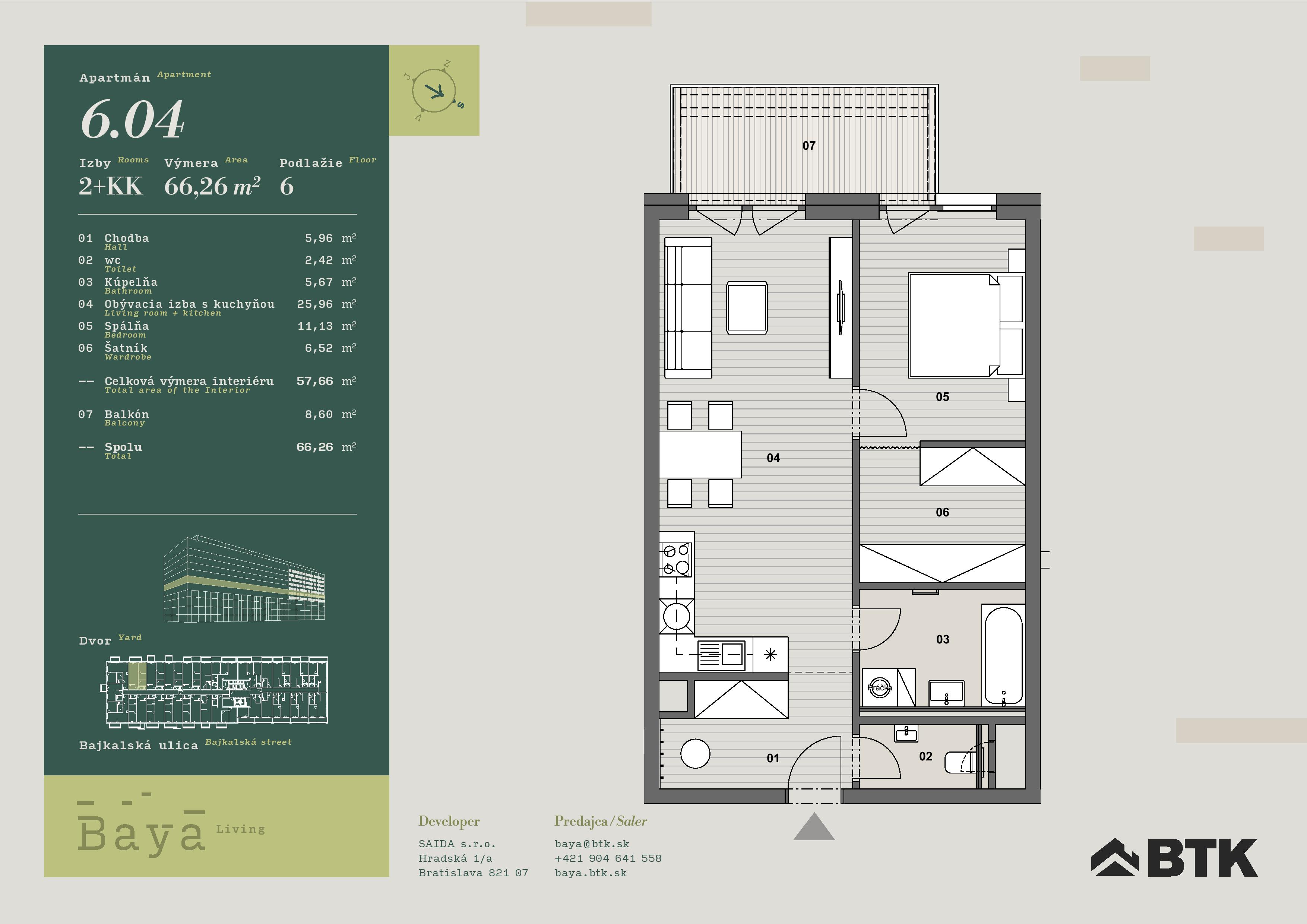 Baya - 6.04 - Pôdorys