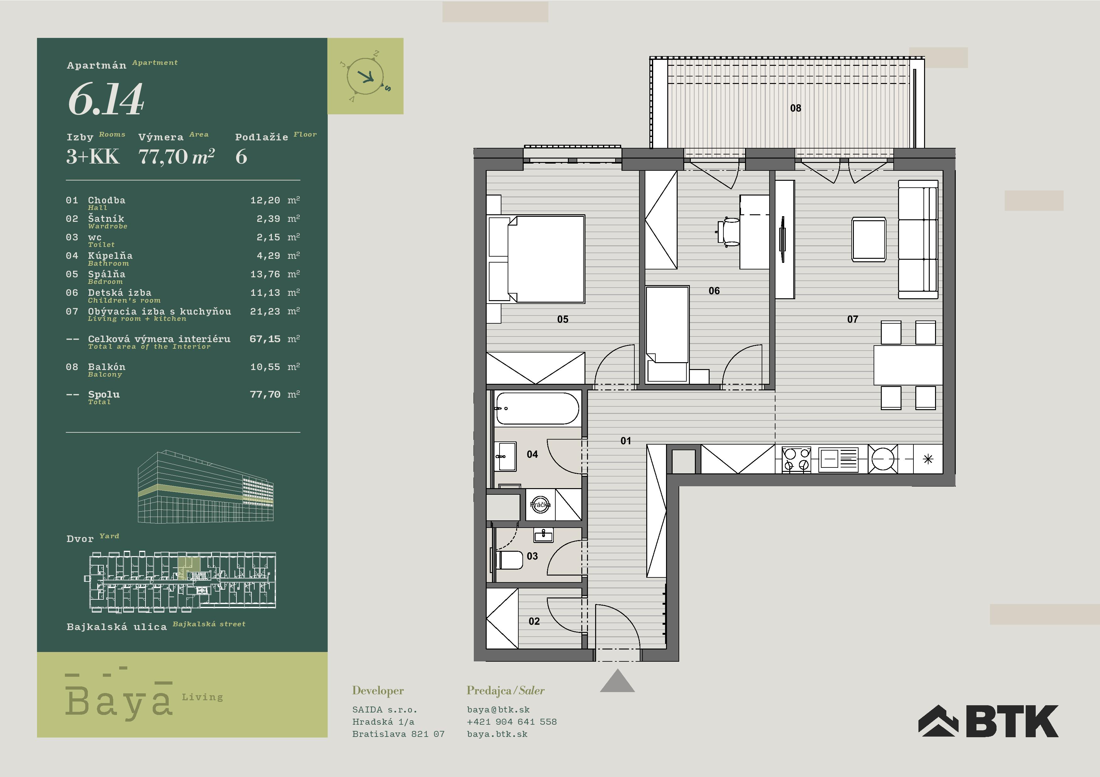 Baya - 6.14 - Pôdorys