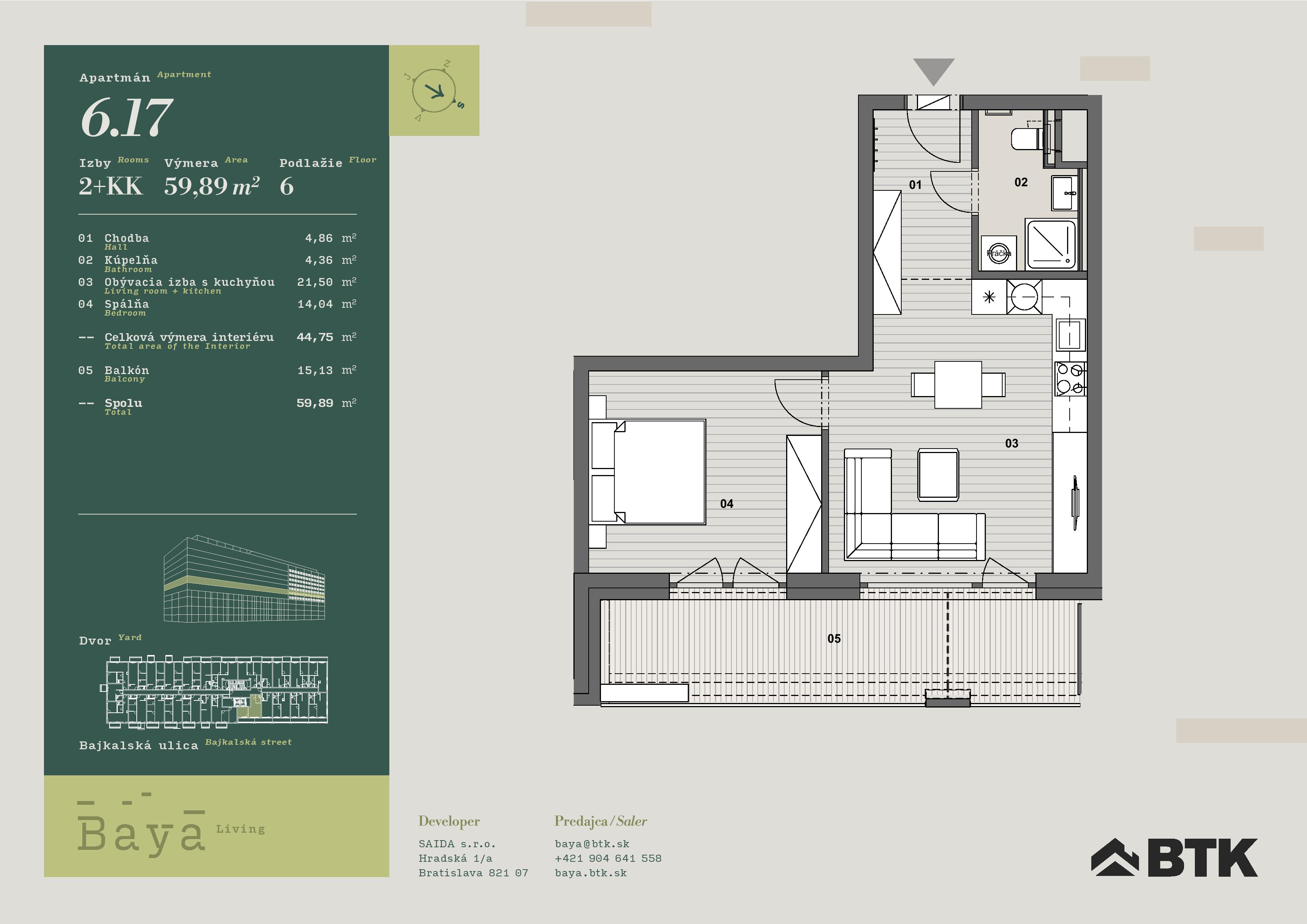 Baya - 6.17 - Pôdorys