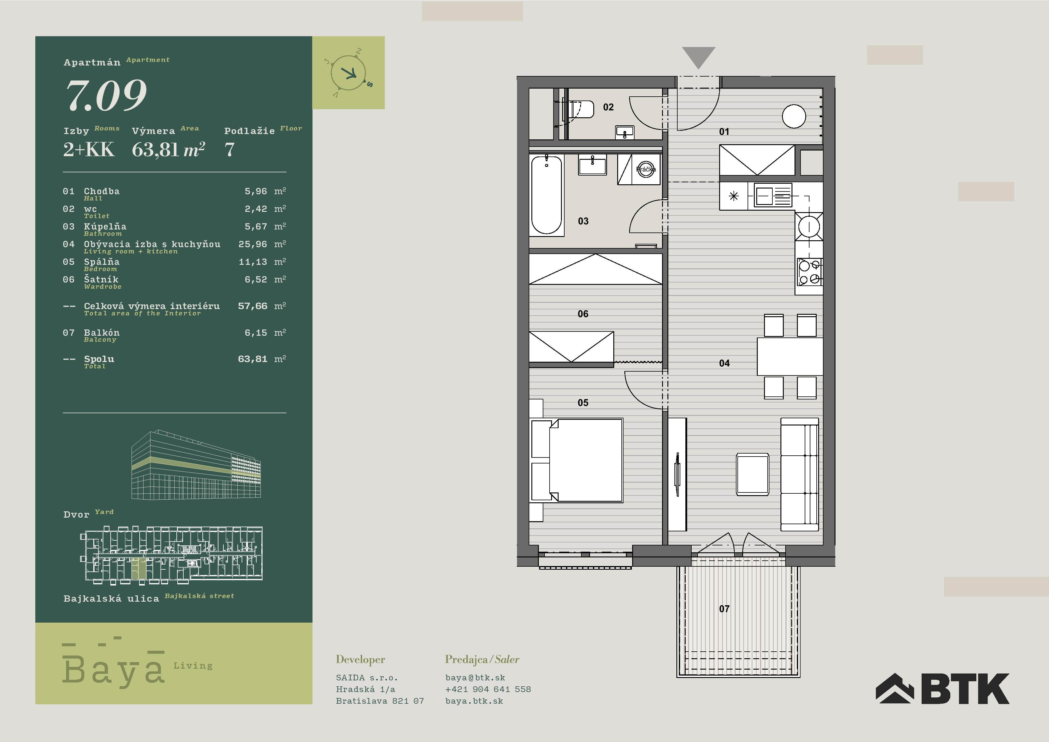 Baya - 7.09 - Pôdorys