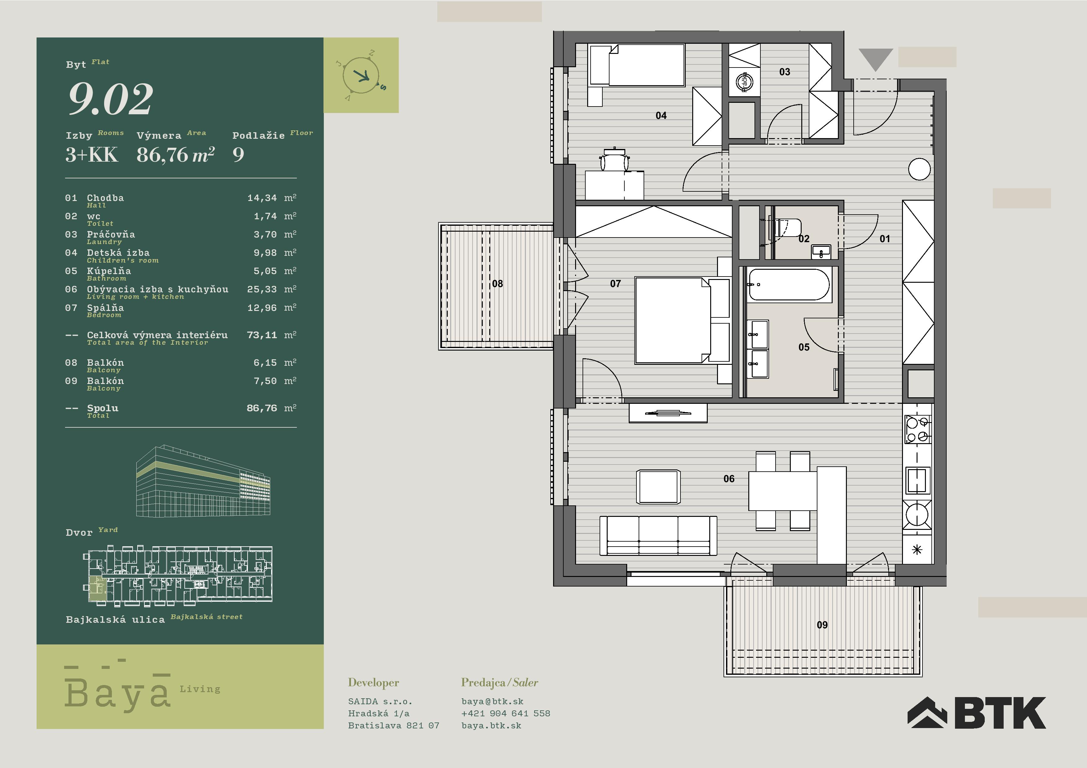 Baya - 9.02 - Pôdorys