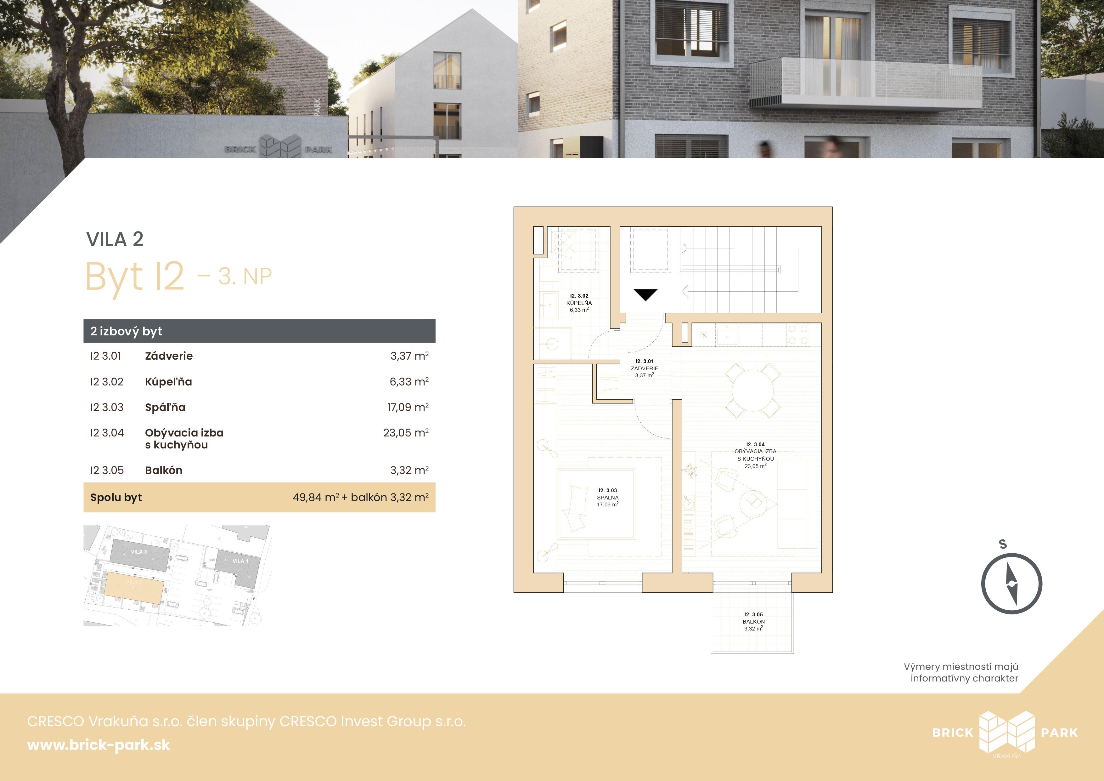 BRICK PARK - I2 - Pôdorys