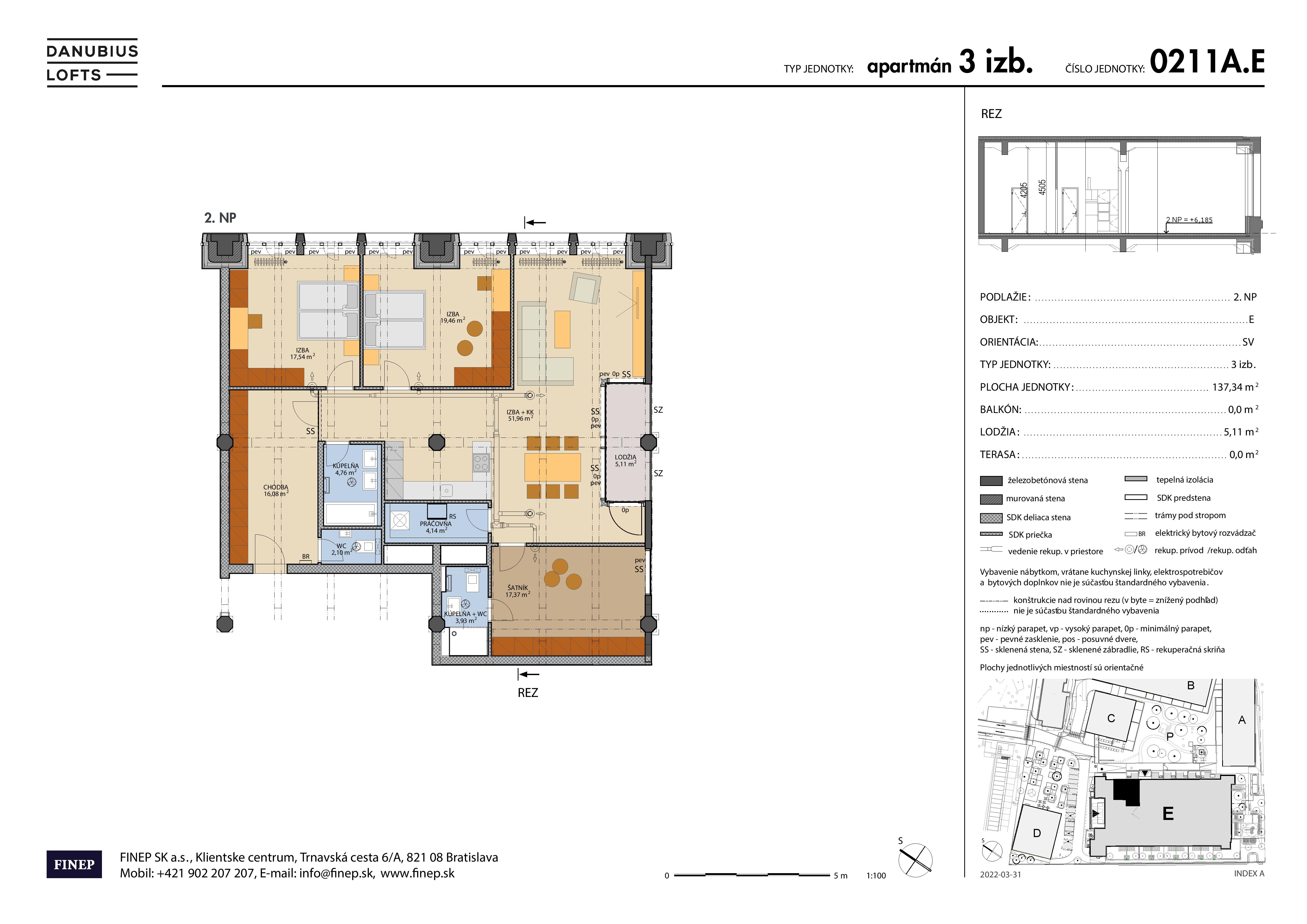Danubius - 0211A.E - Pôdorys