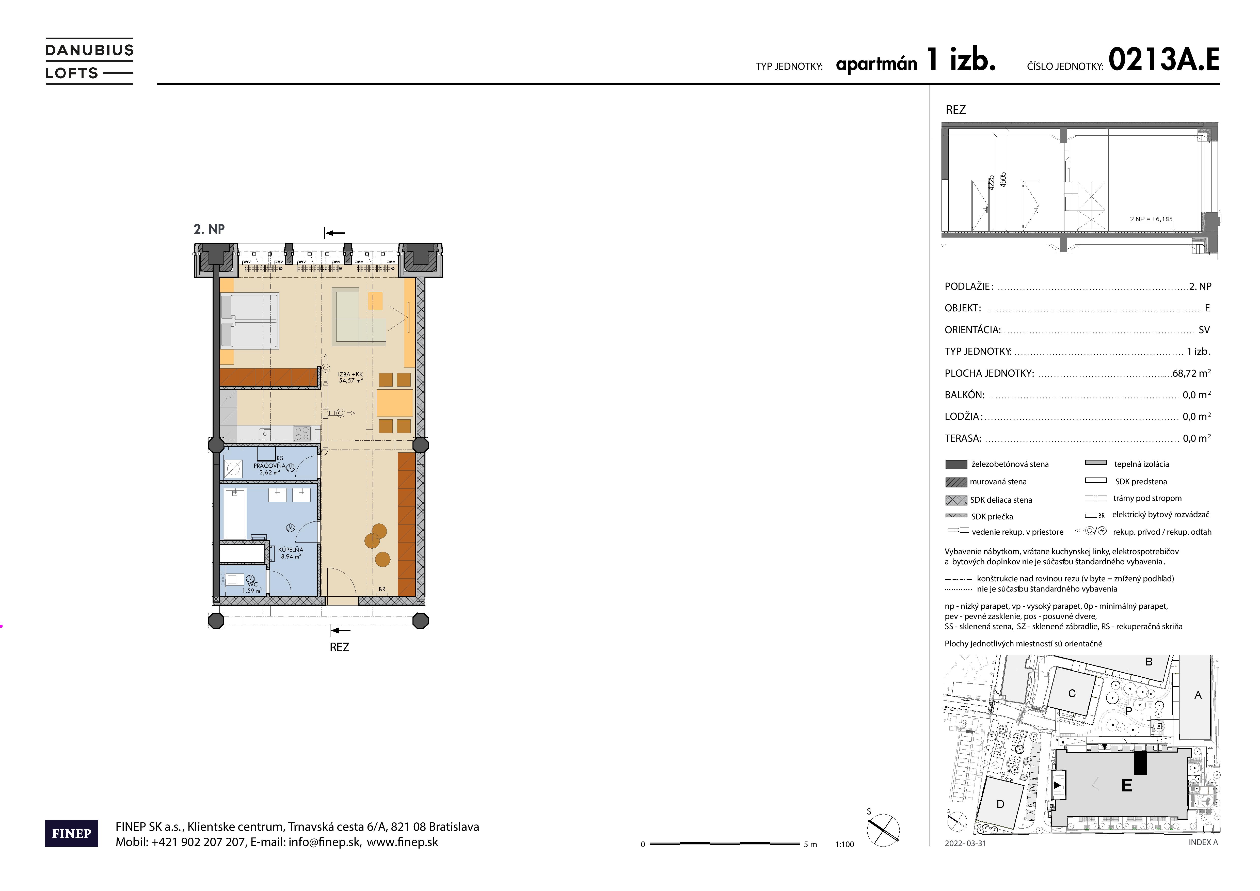 Danubius - 0213A.E - Pôdorys