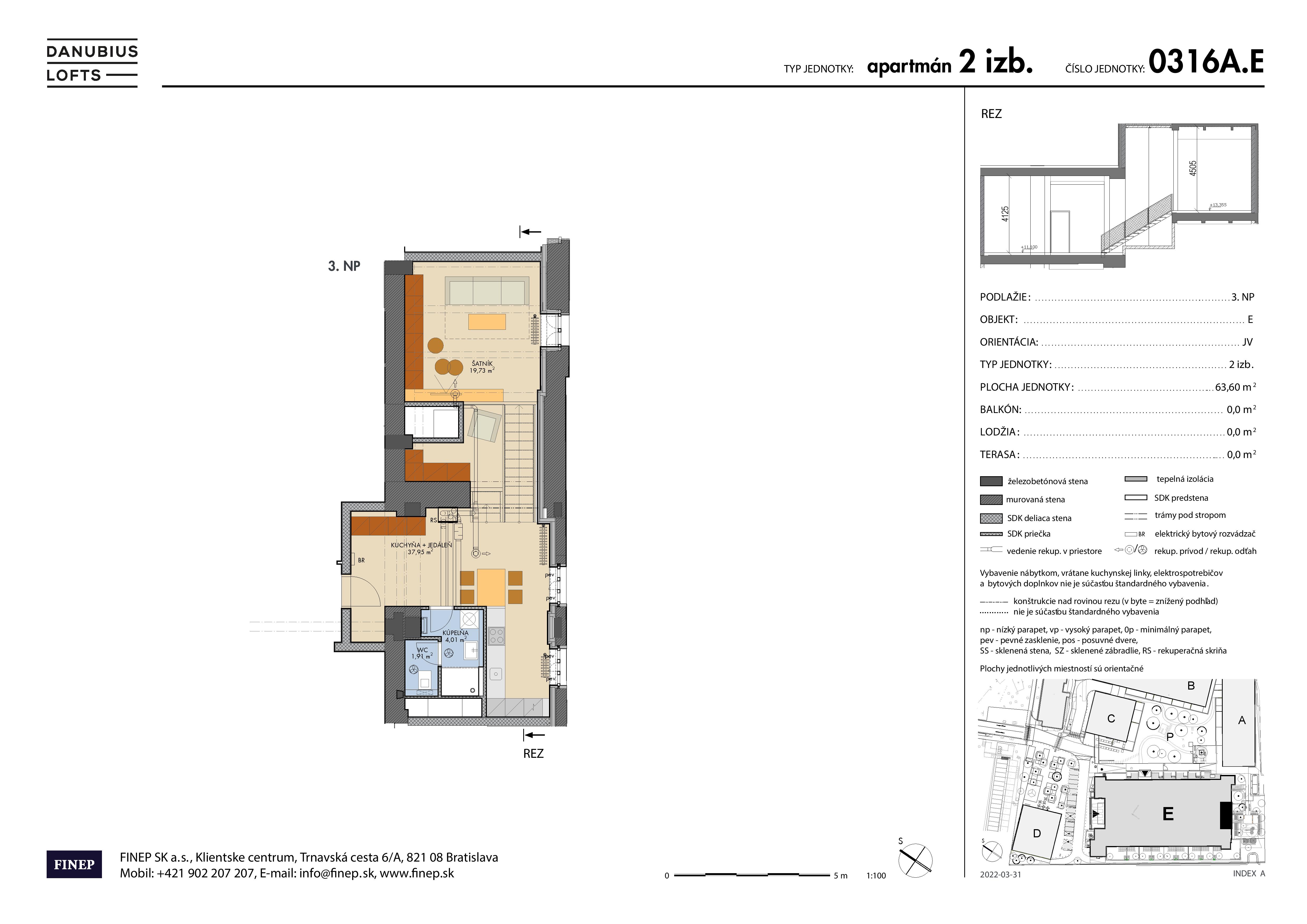 Danubius - 0316A.E - Pôdorys