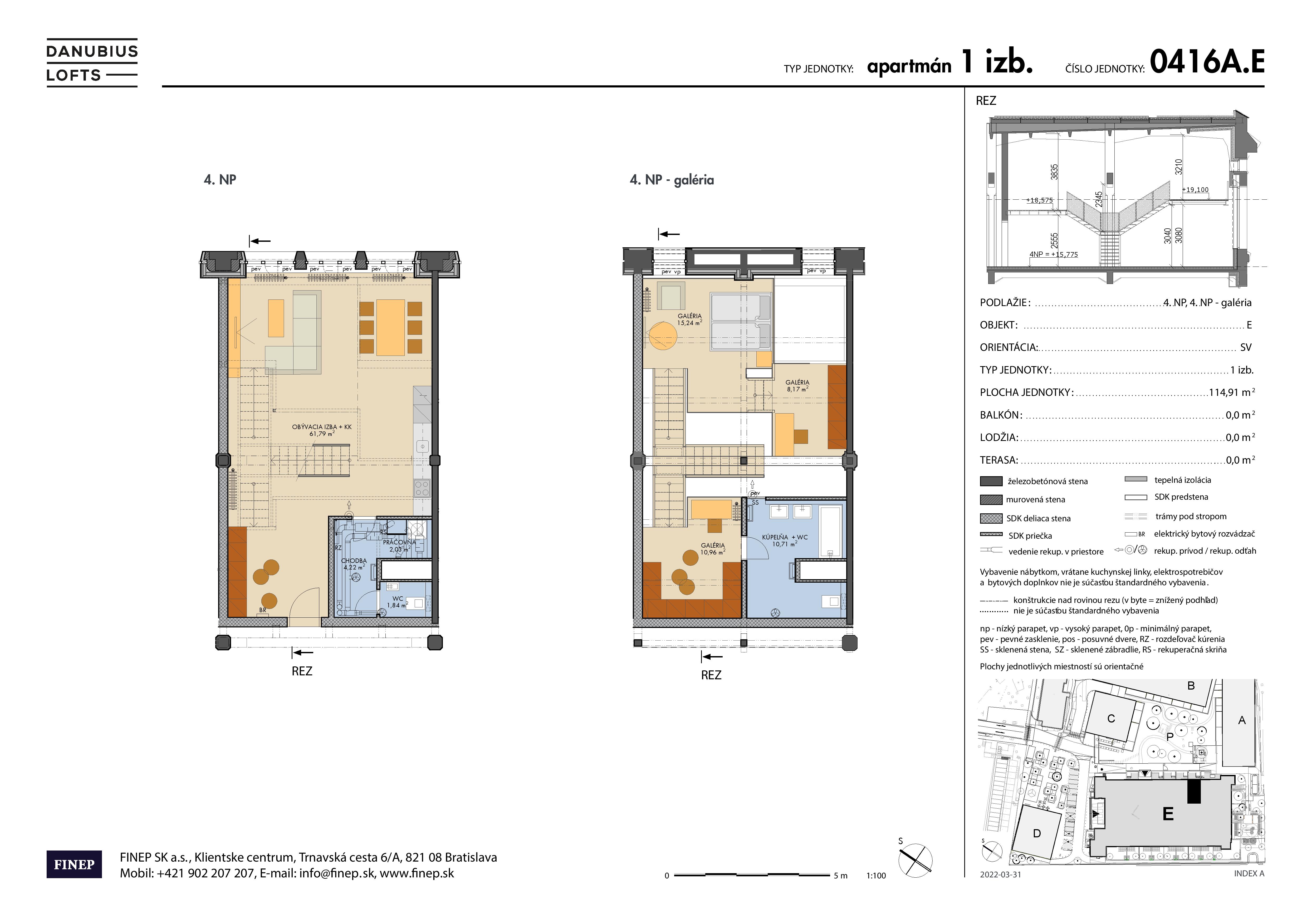 Danubius - 0416A.E - Pôdorys