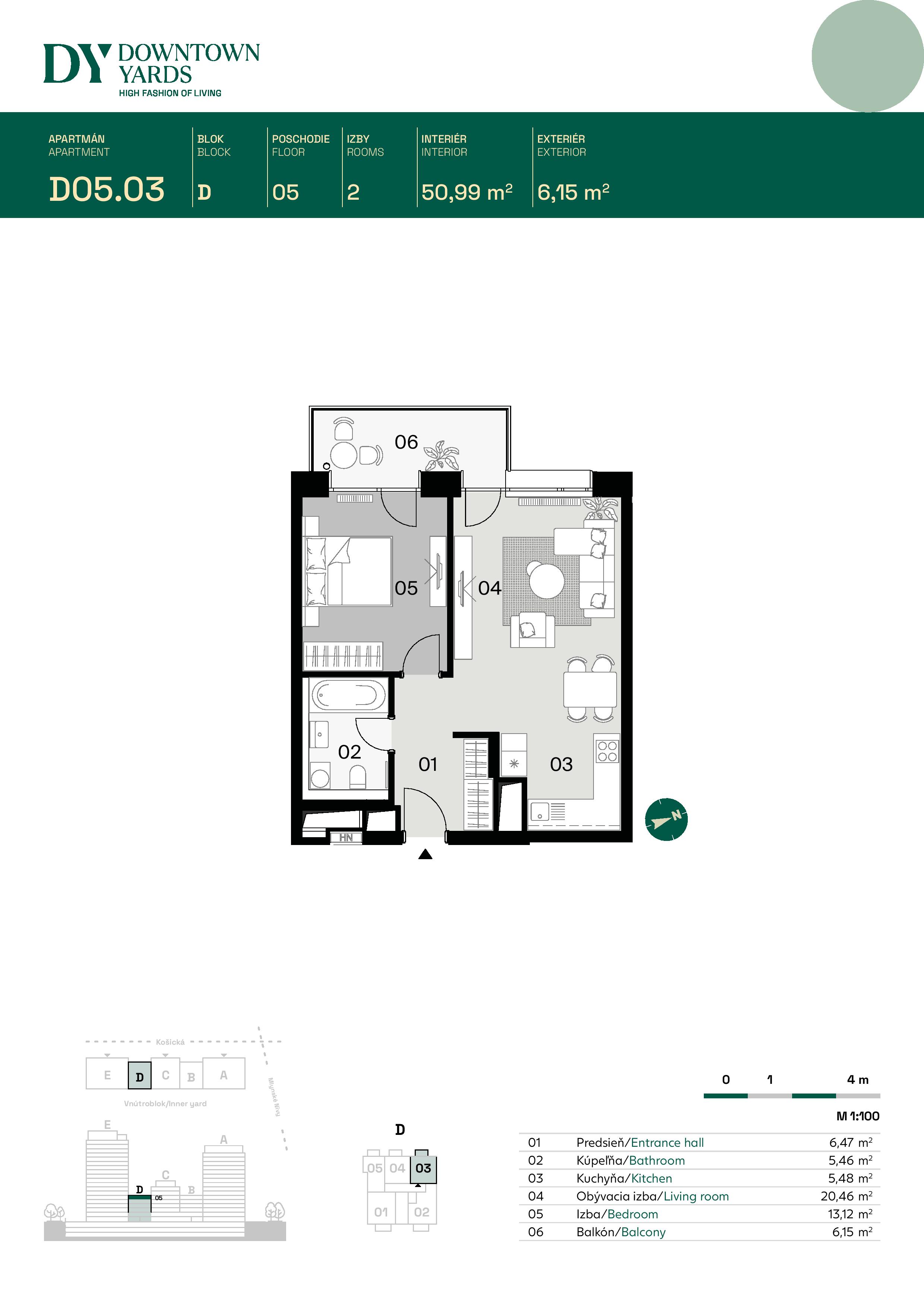Downtown Yards - D05.03 - Pôdorys