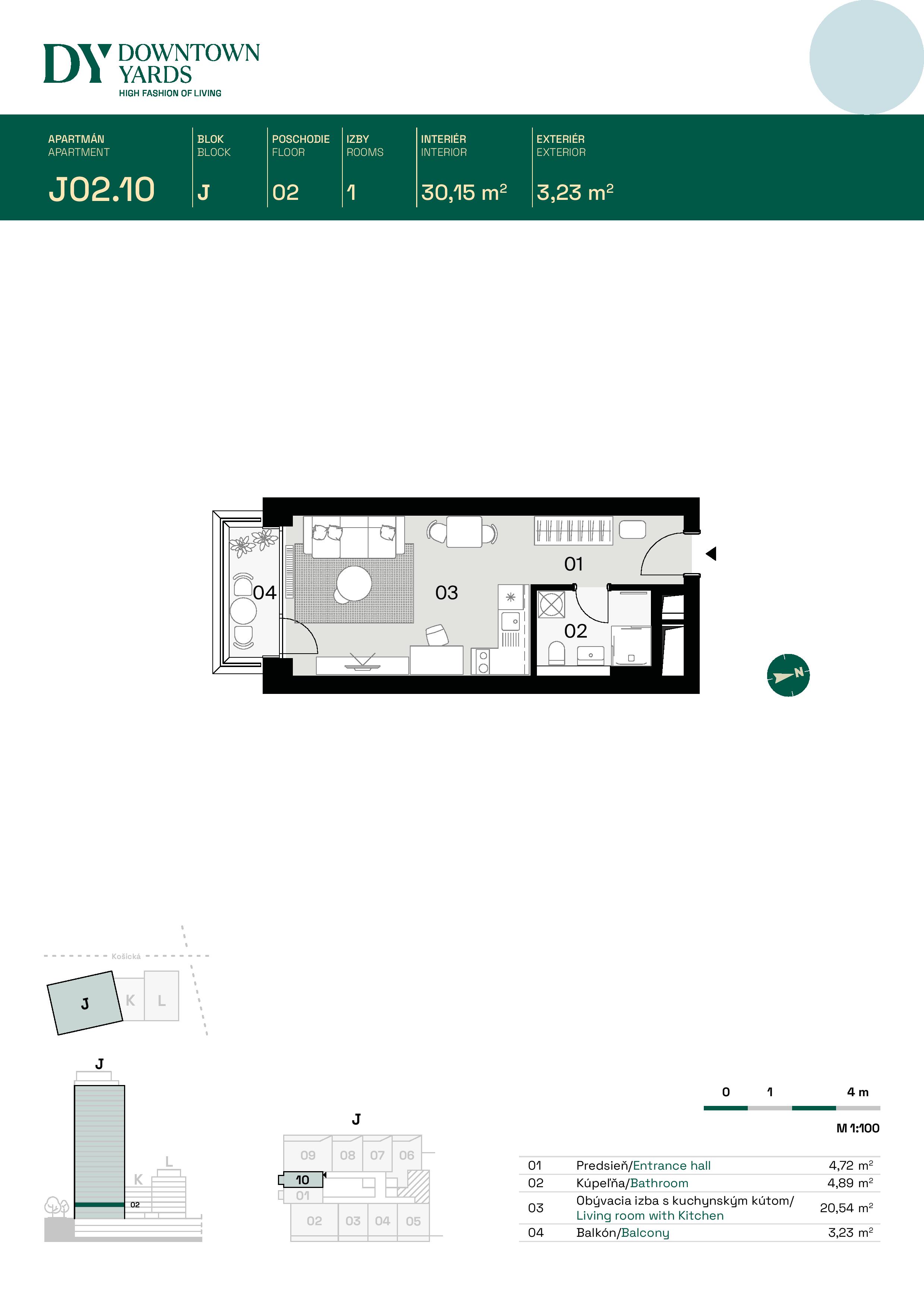 Downtown Yards - J02.10 - Pôdorys