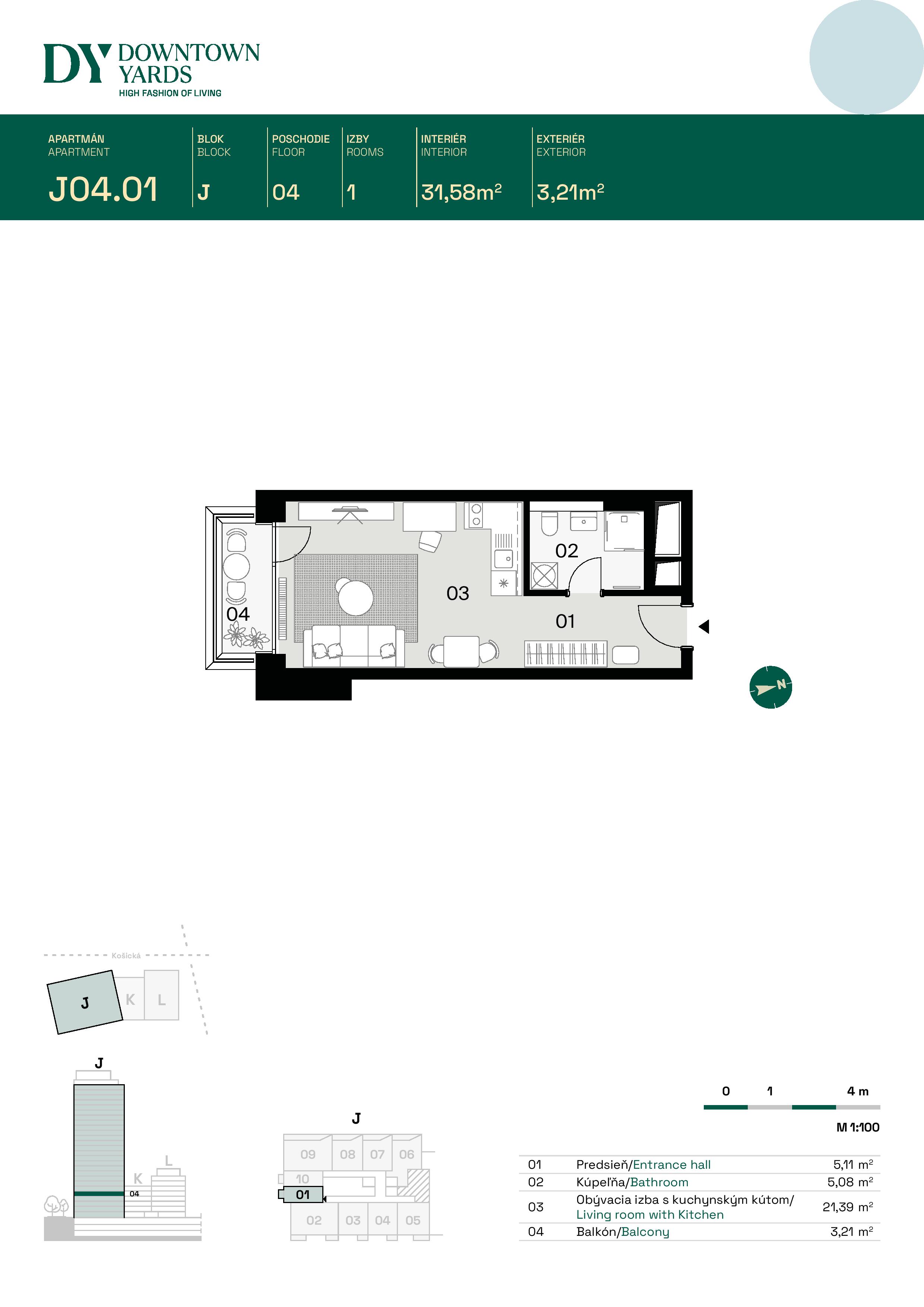Downtown Yards - J04.01 - Pôdorys