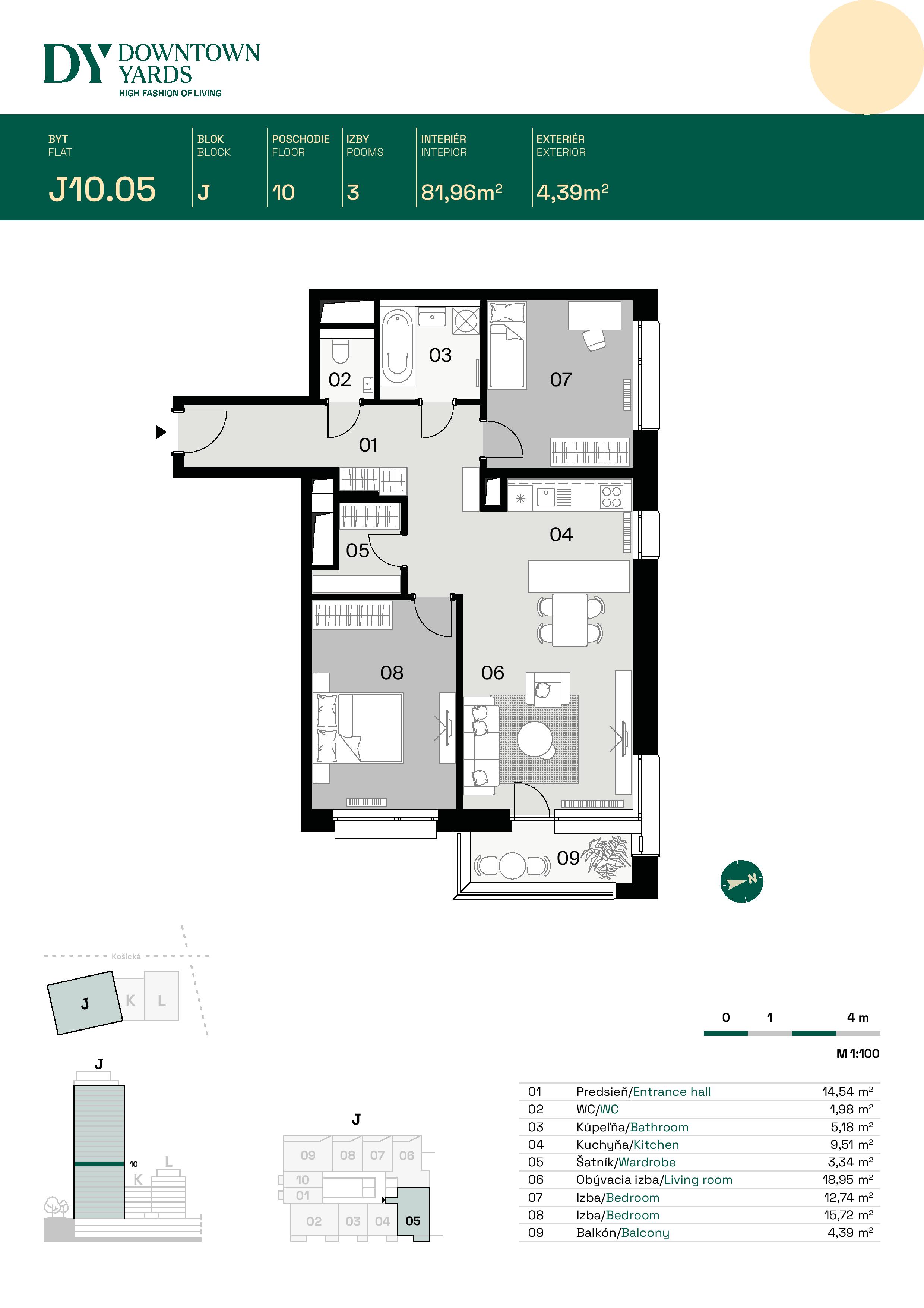 Downtown Yards - J10.05 - Pôdorys