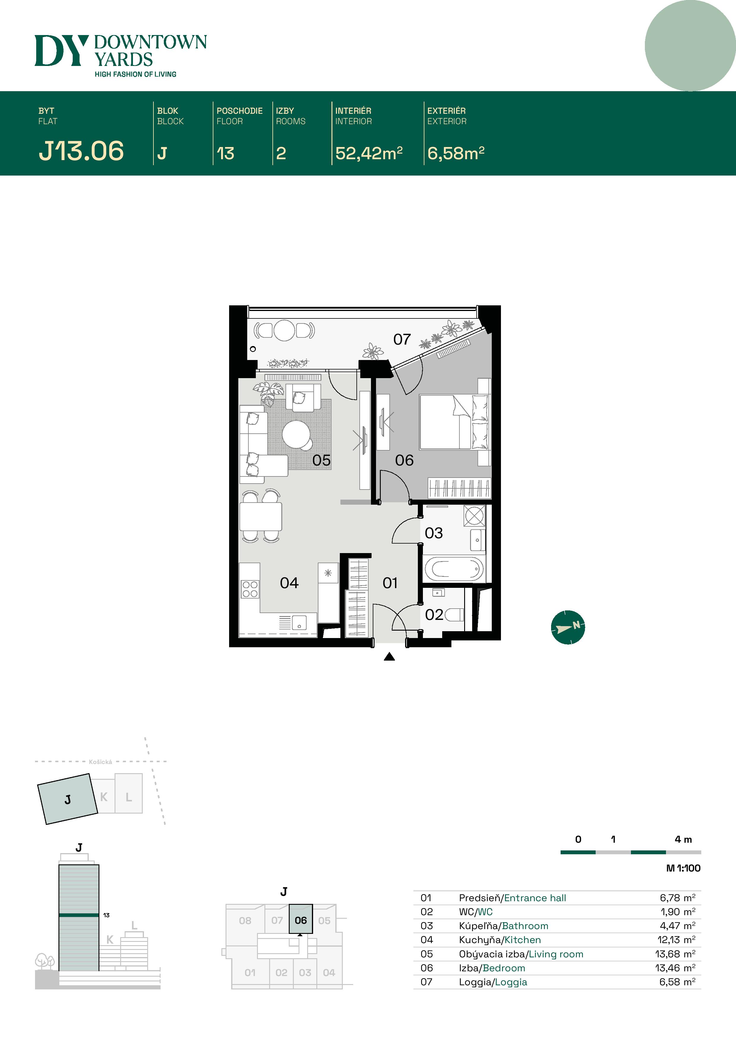 Downtown Yards - J13.06 - Pôdorys