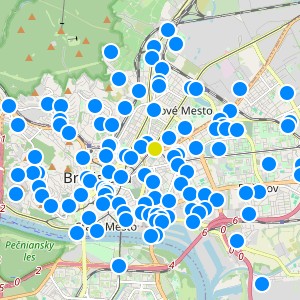 Istropolis - map