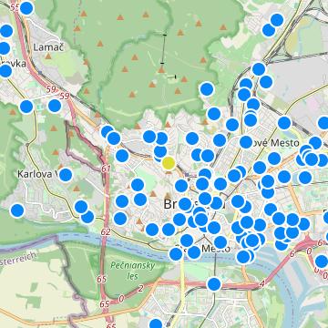 Kramáre Living - map