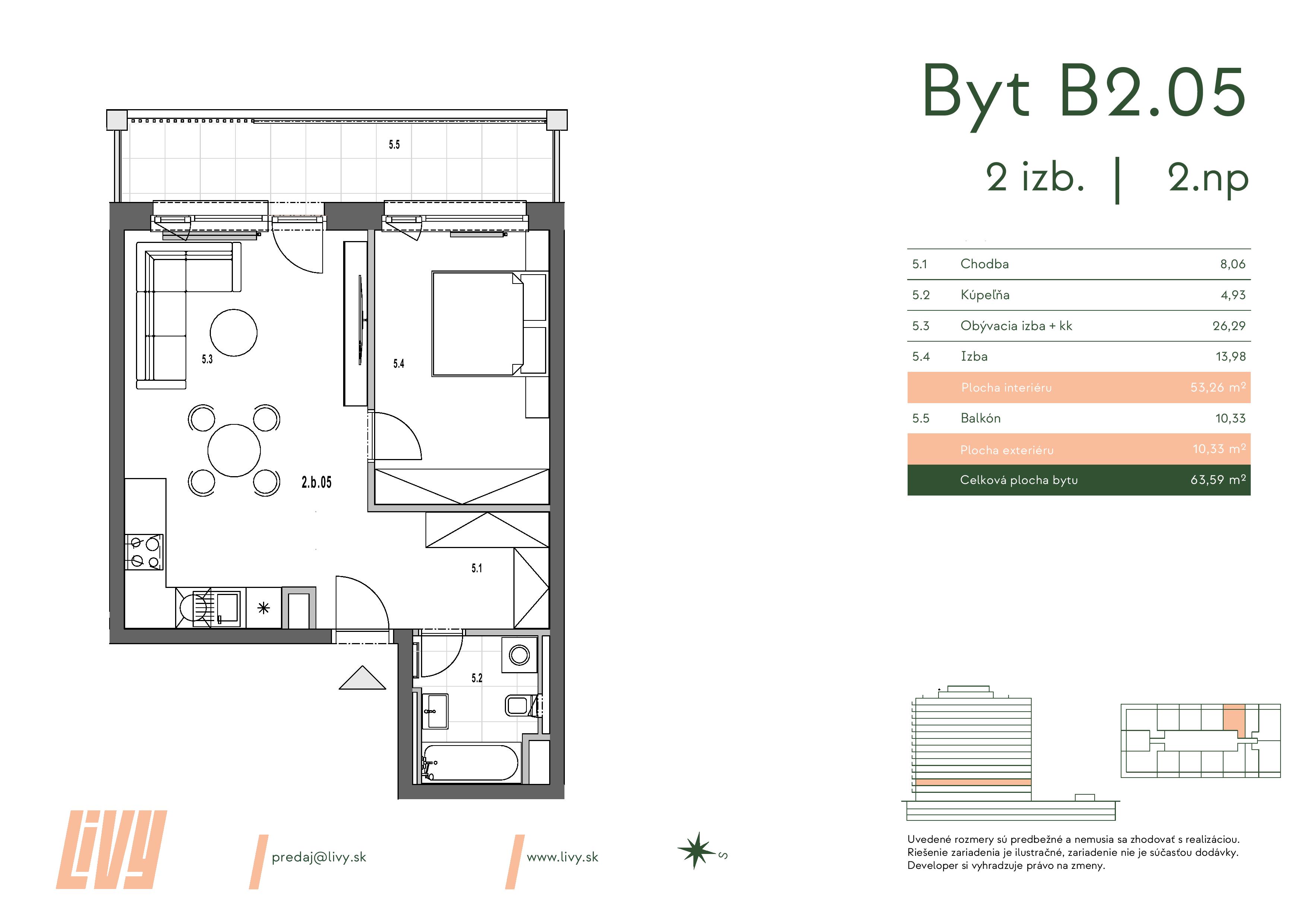 LiVY - 2.b.05 - Pôdorys