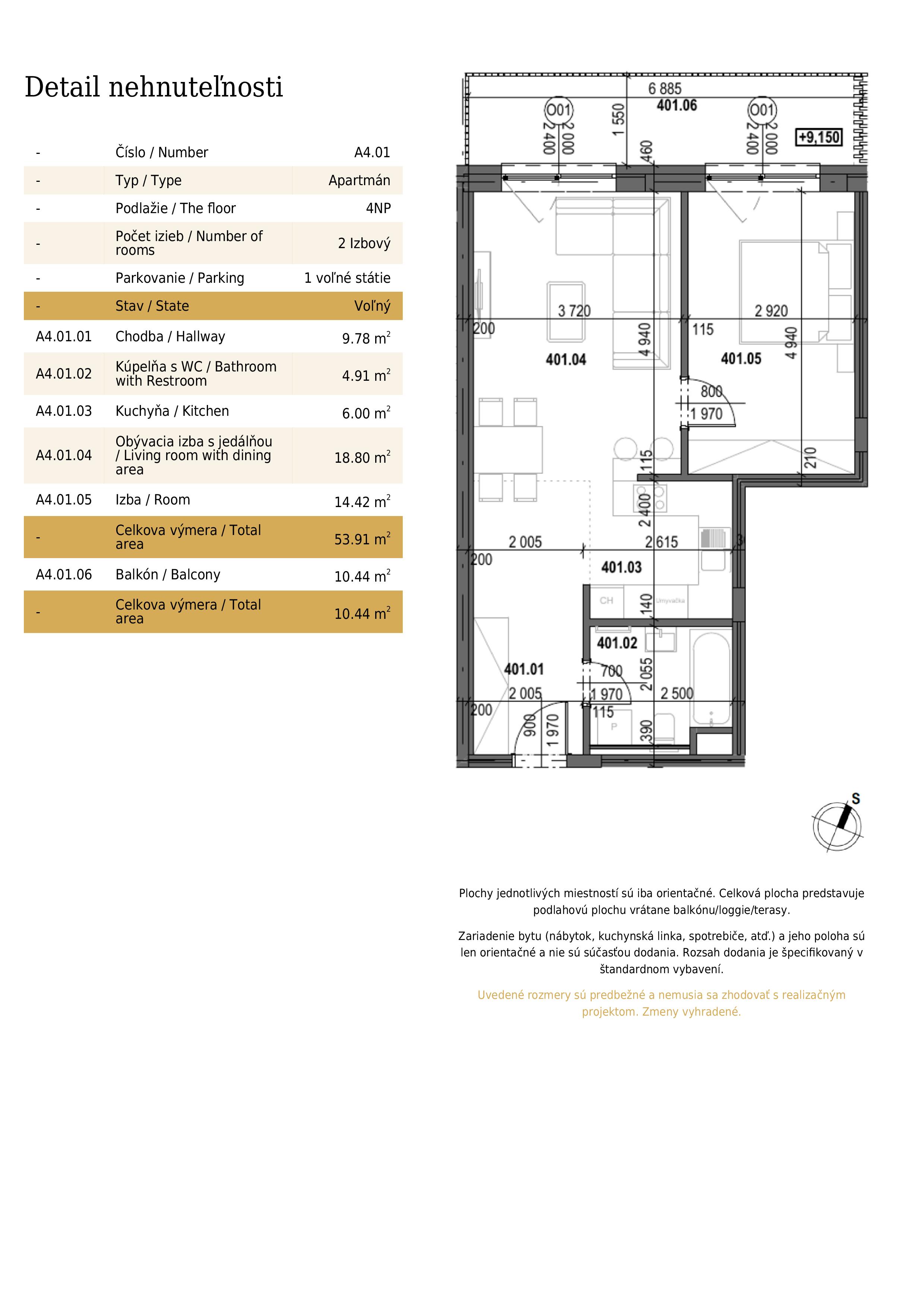 Matúškova Residence - A4.01 - Pôdorys