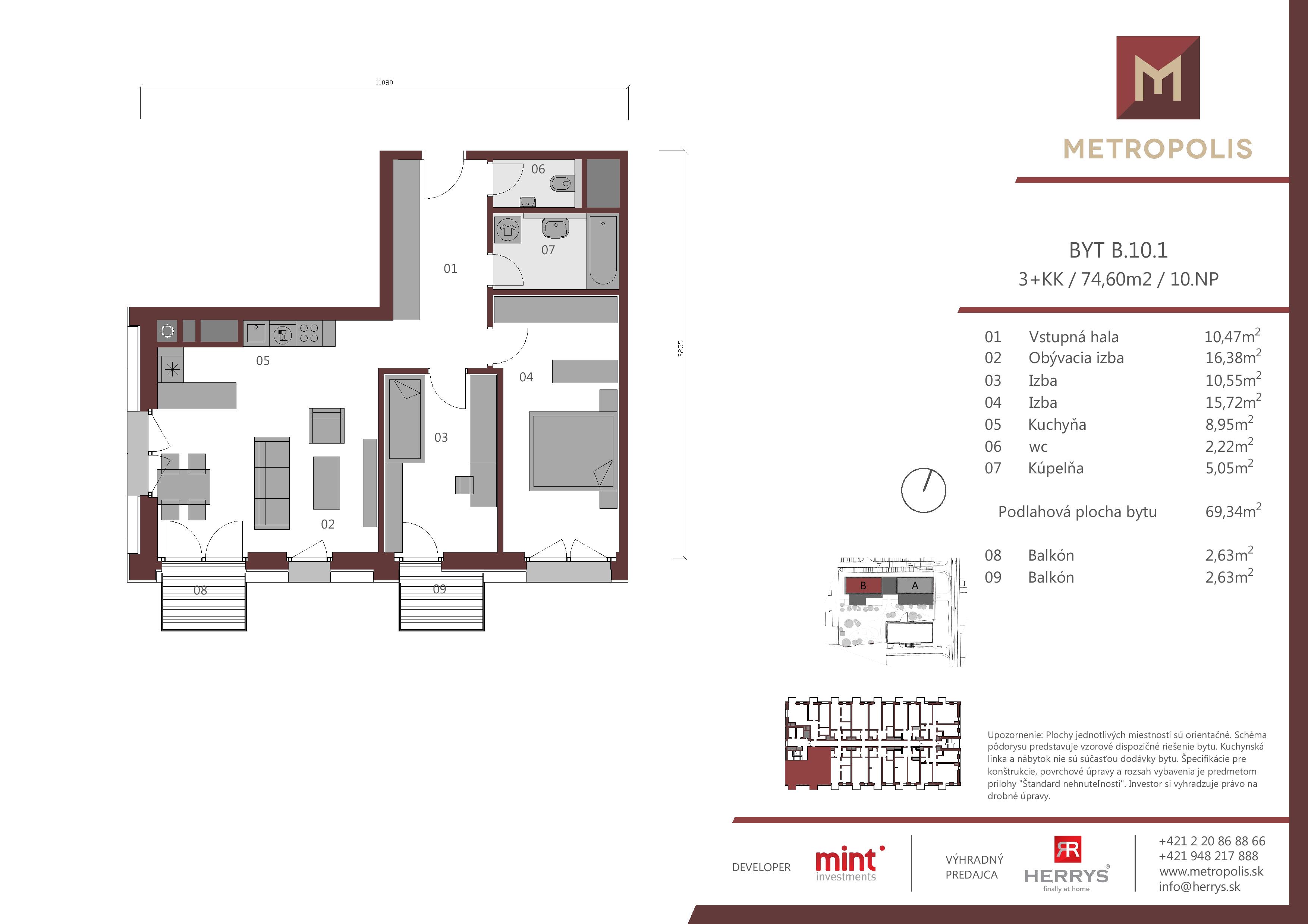 Metropolis - B.10.1 - Pôdorys