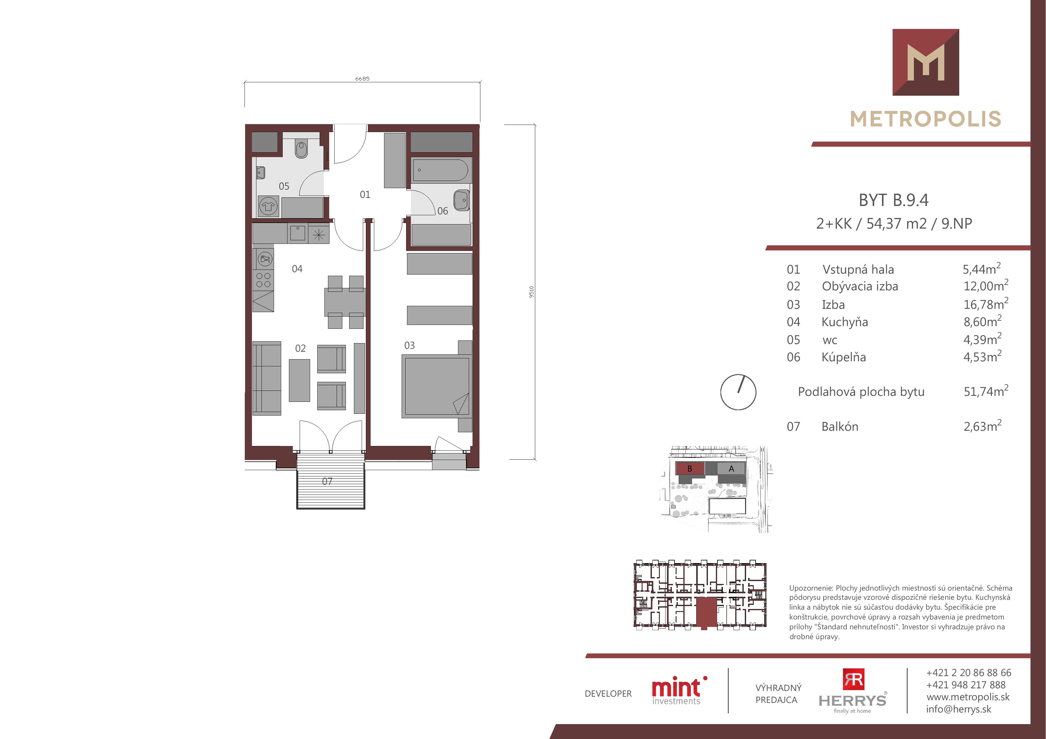 Metropolis - B.9.4 - Pôdorys