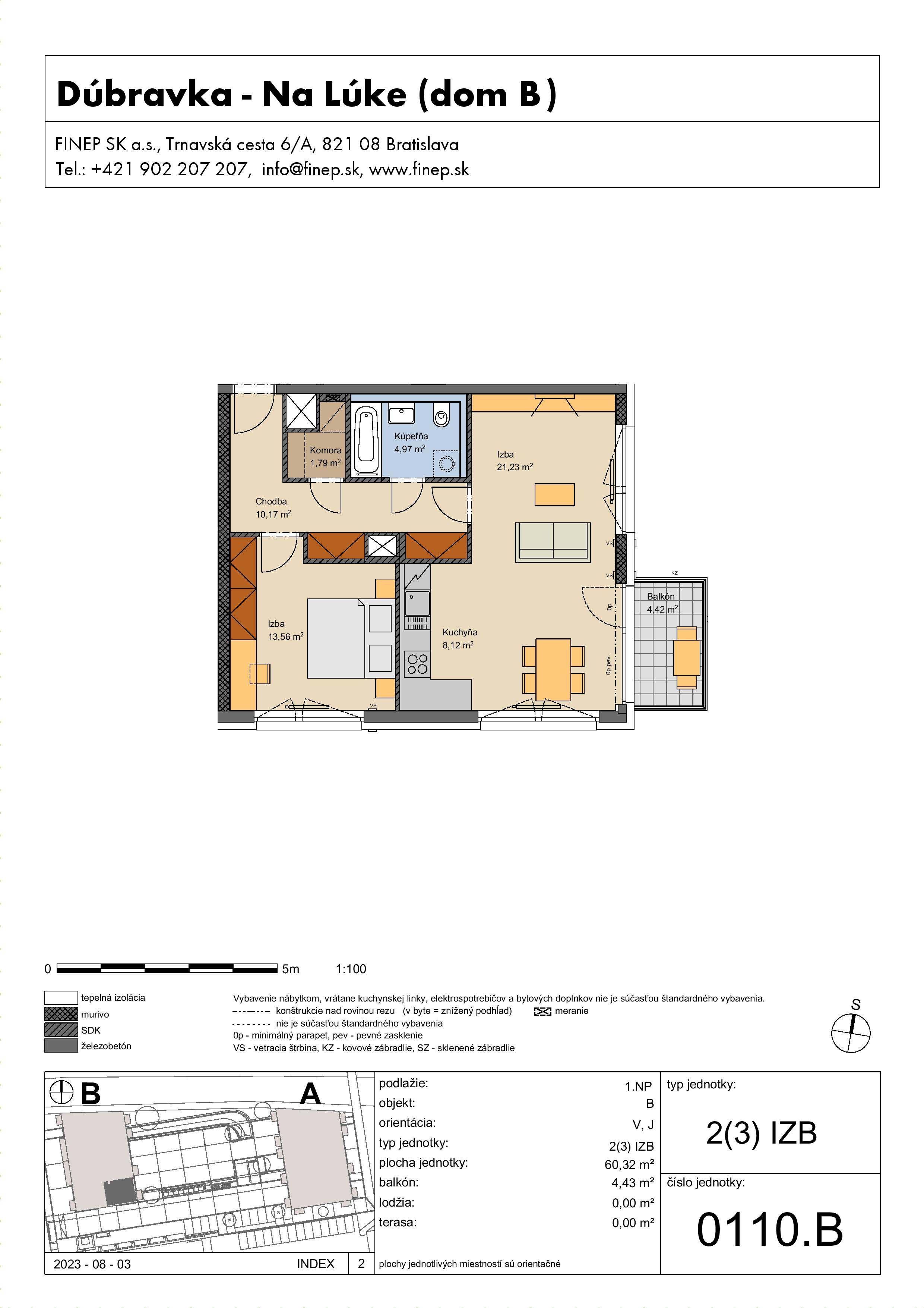 Na Lúke - 0110.B - Pôdorys