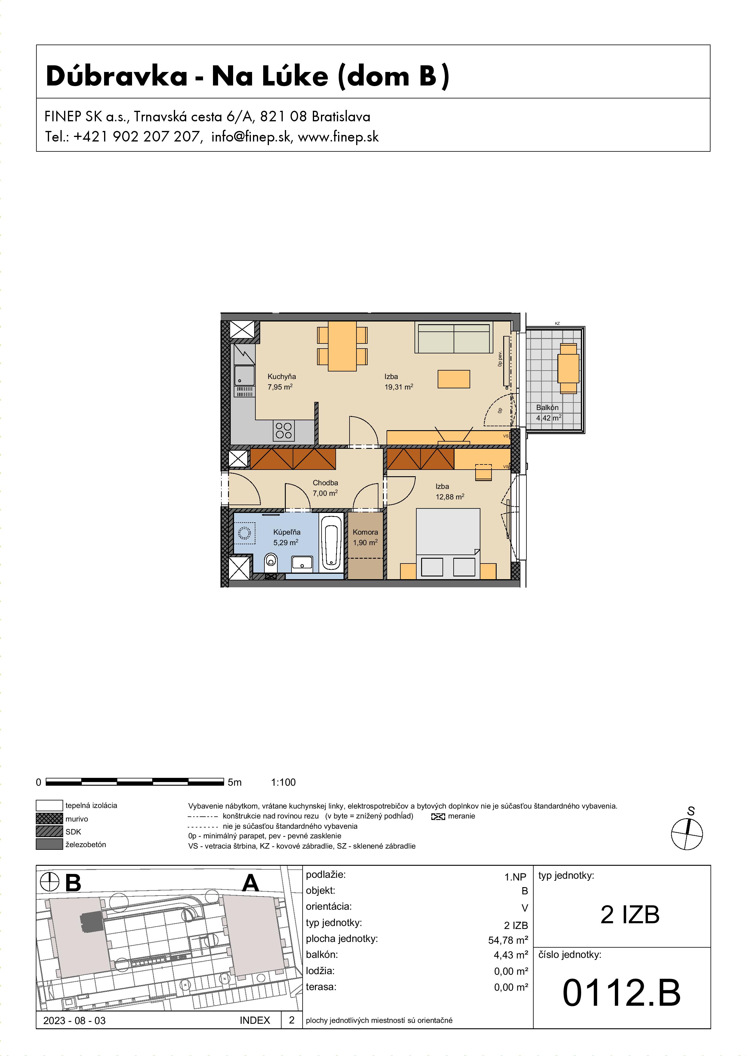 Na Lúke - 0112.B - Pôdorys