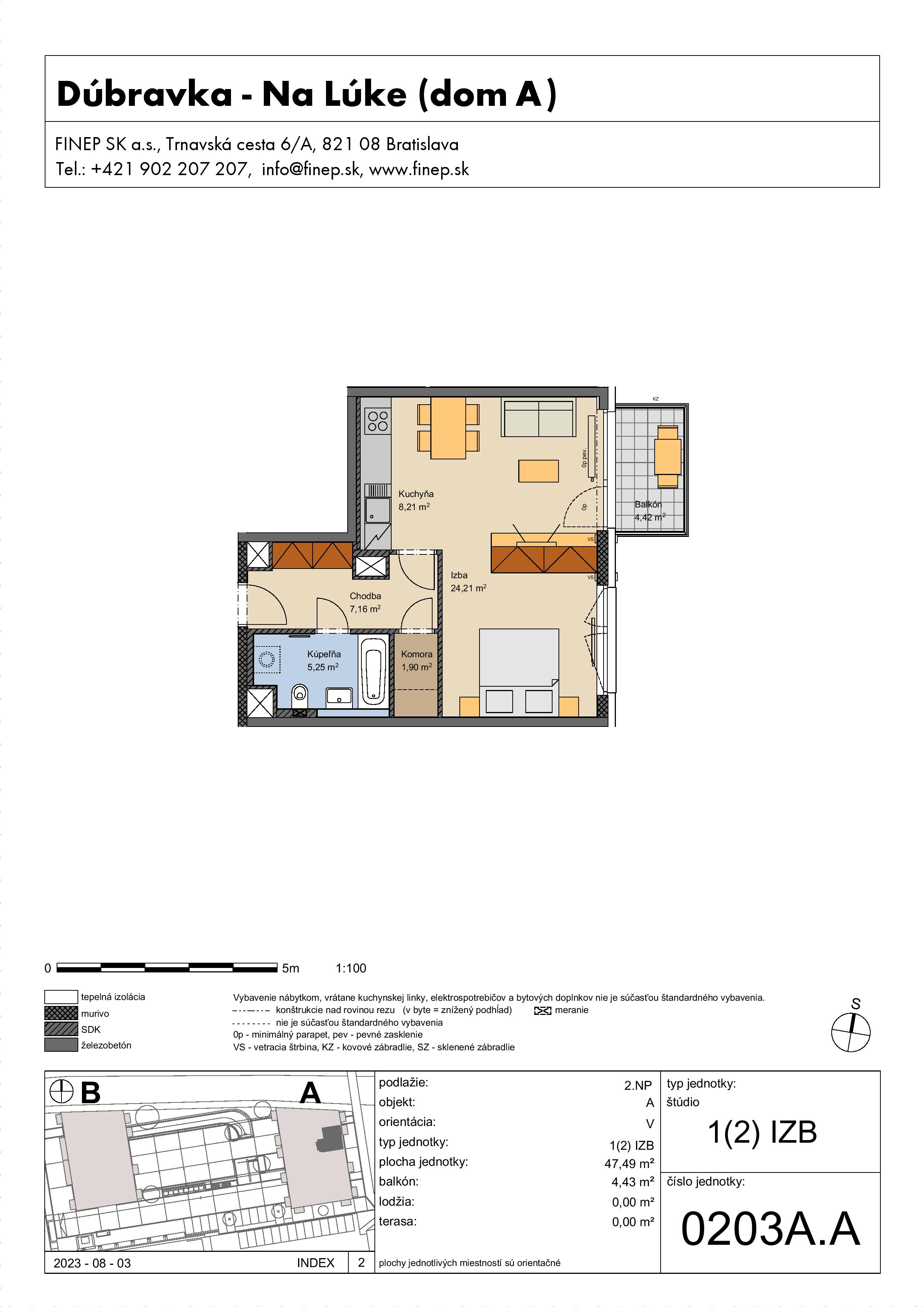 Na Lúke - 0203A.A - Pôdorys