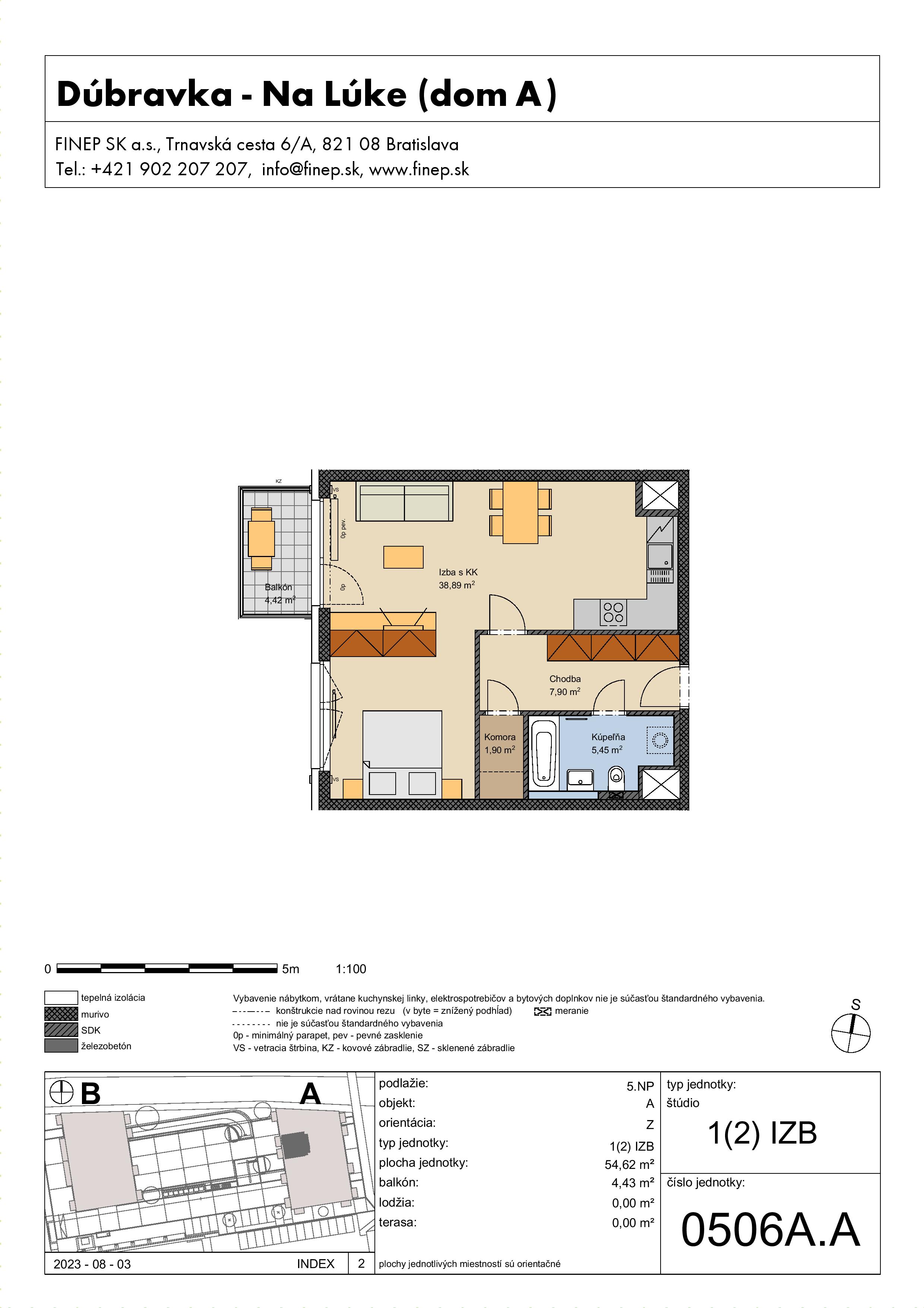 Na Lúke - 0506A.A - Pôdorys