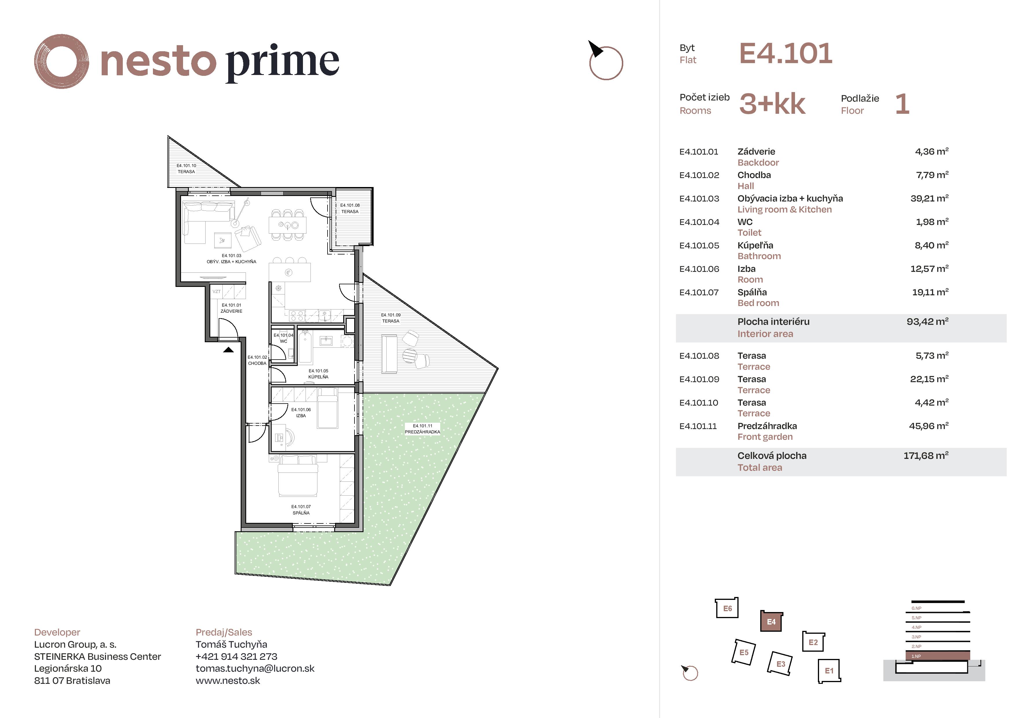 Nesto - E4.101 - Pôdorys