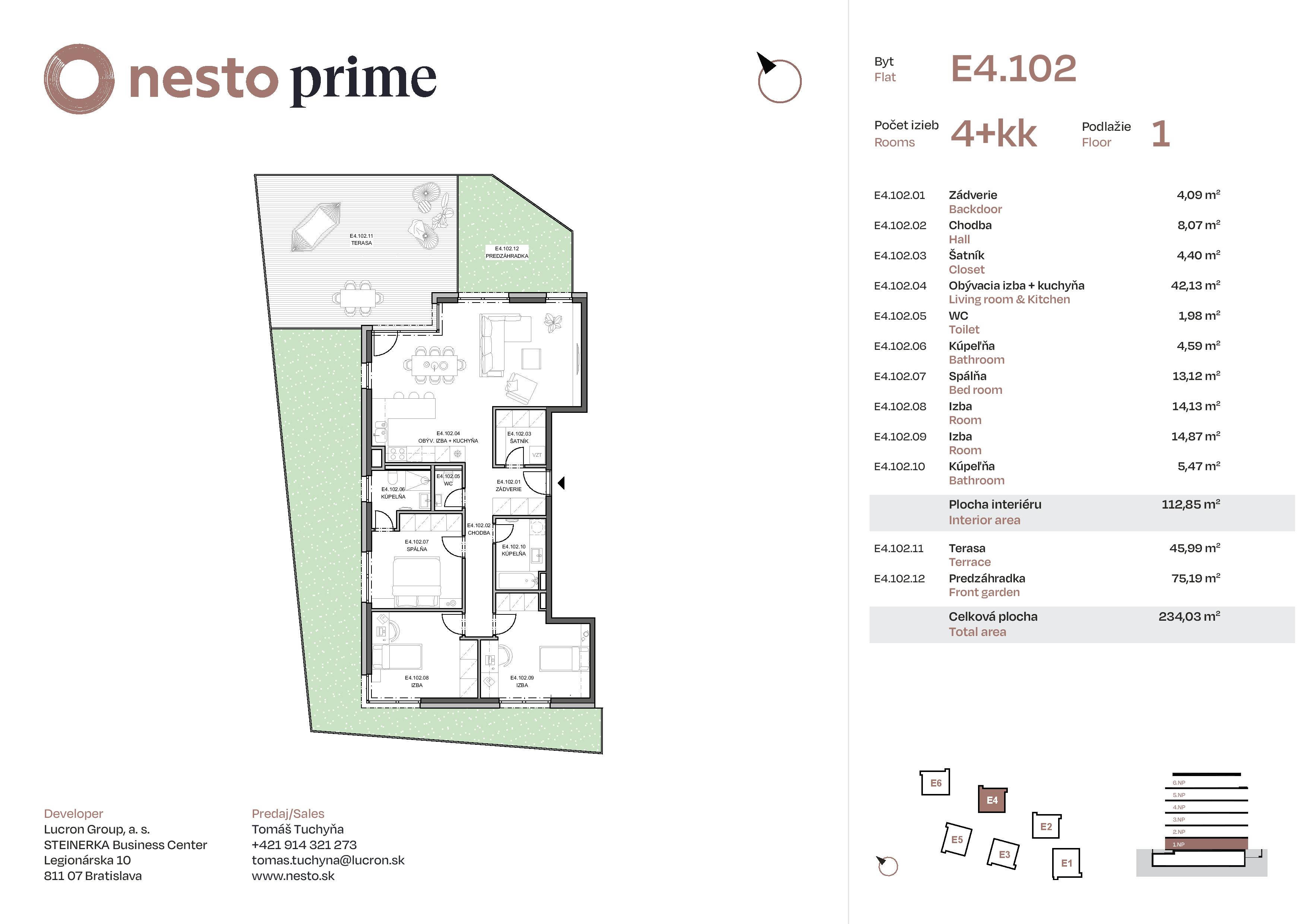 Nesto - E4.102 - Pôdorys