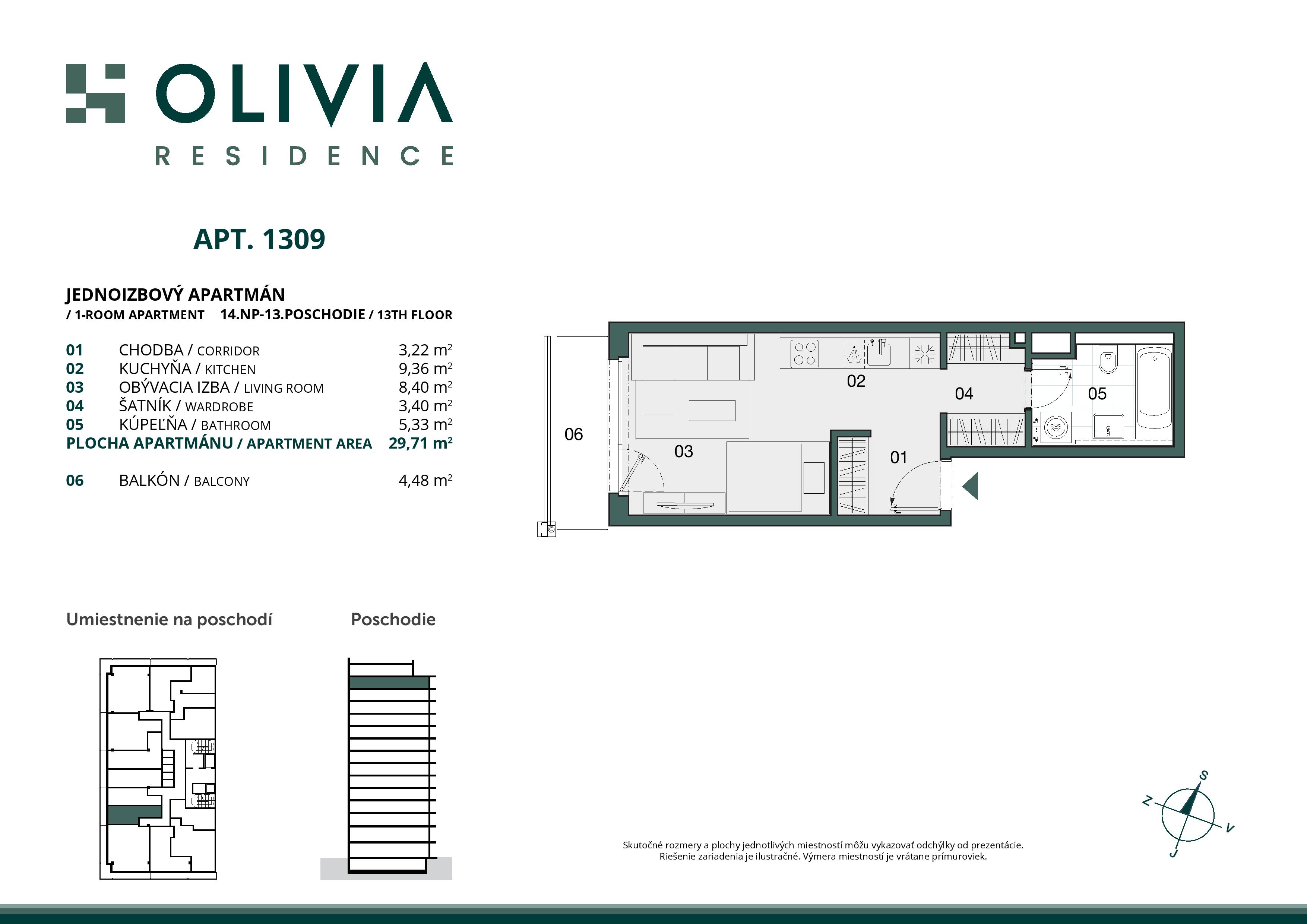 Olivia residence - 13.09 - Pôdorys