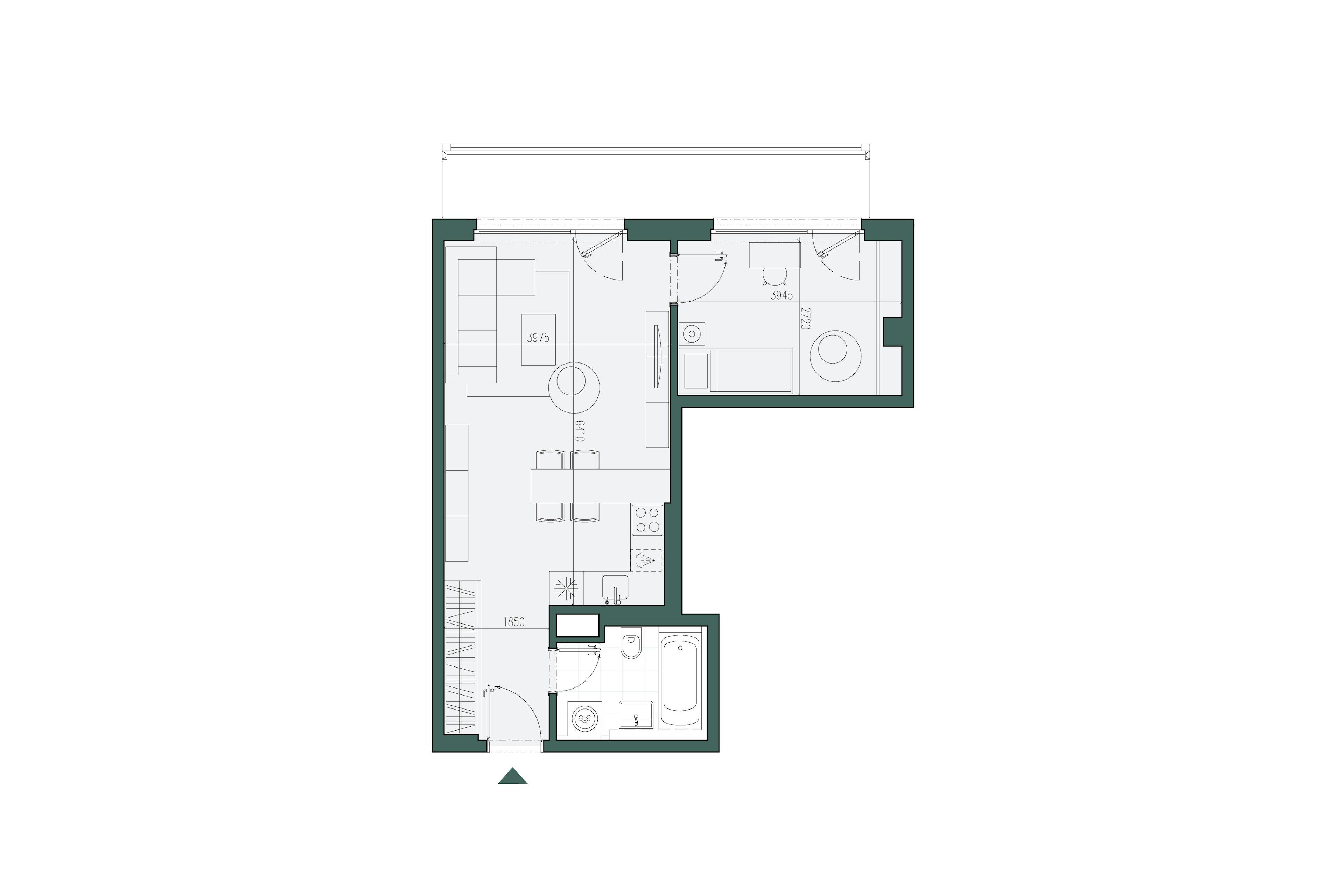 Olivia residence - 14.03 - Pôdorys