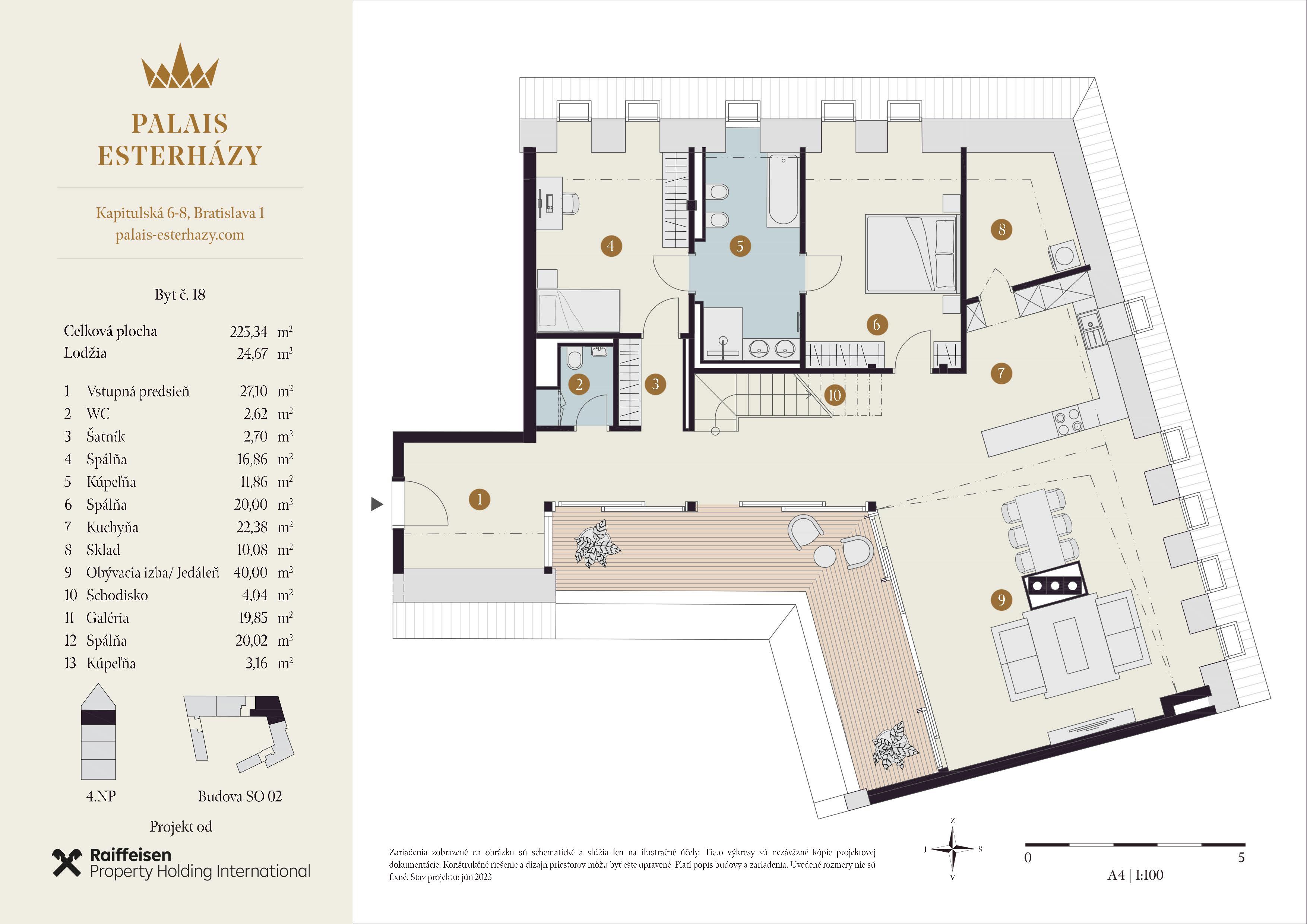 Palais Esterházy - 18 - Pôdorys