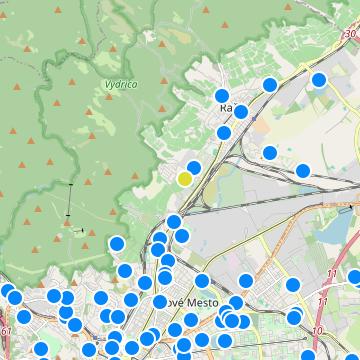 Pekná cesta - map