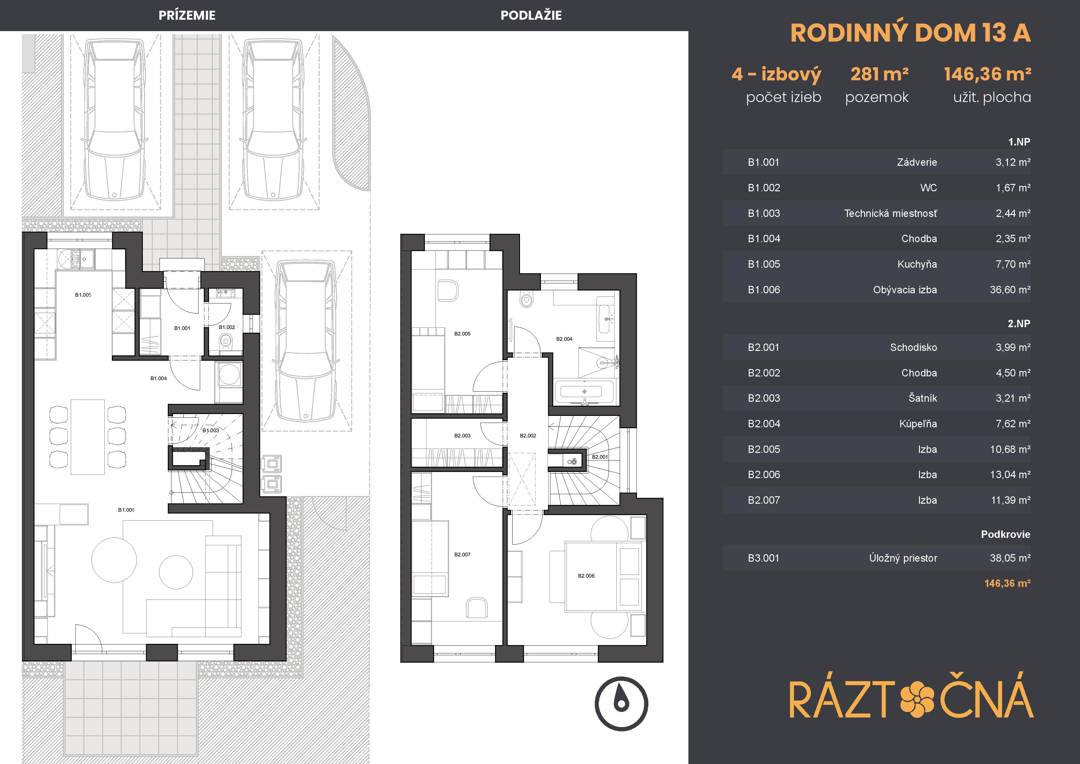 Ráztočná - 13A - Pôdorys