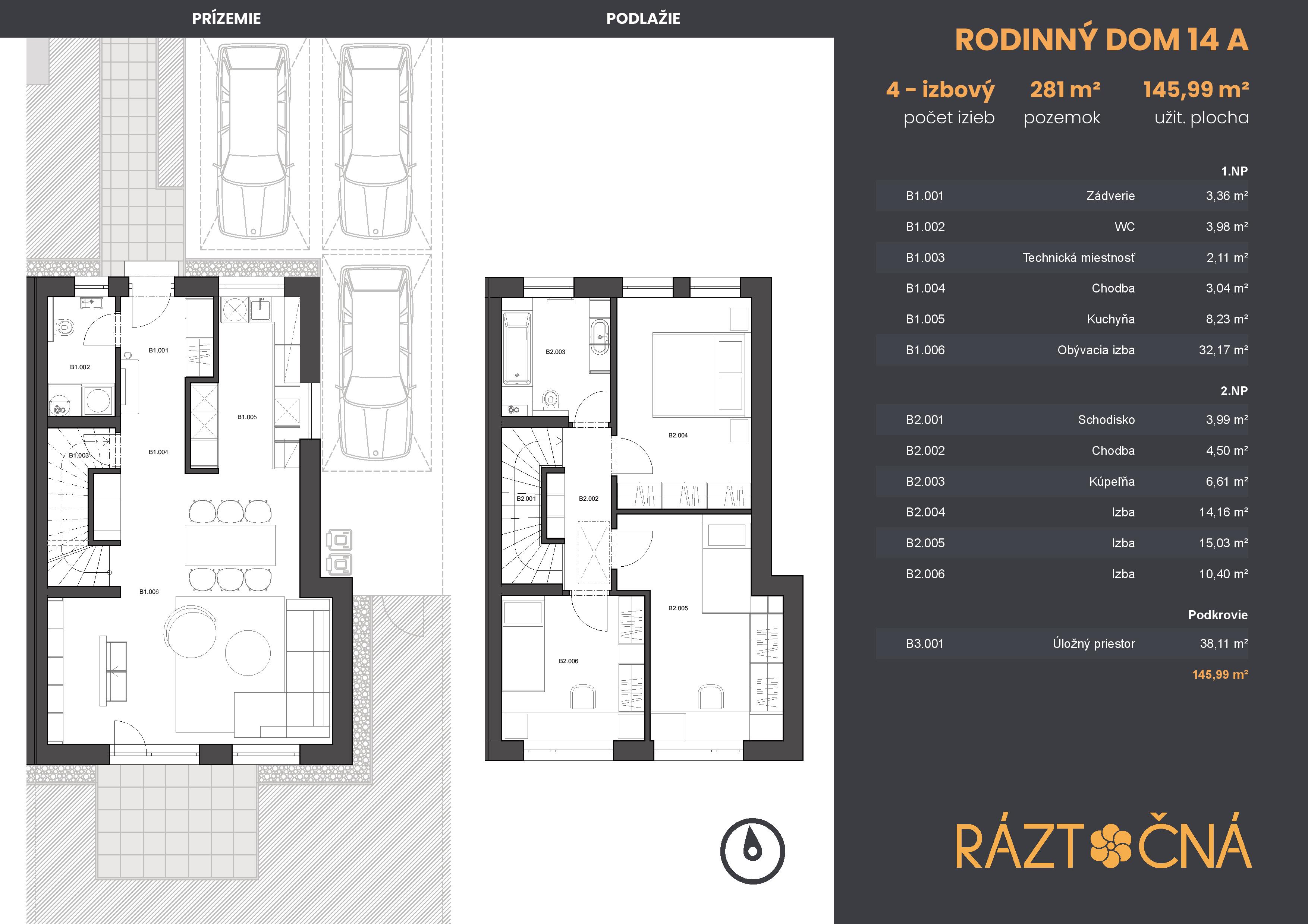Ráztočná - 14A - Pôdorys