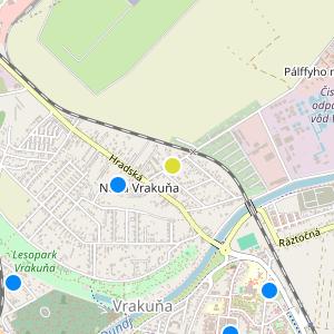 Rezidencia Majerská - map