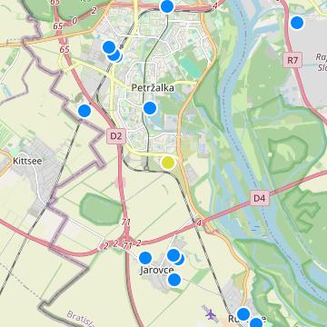 Slnečnice - map