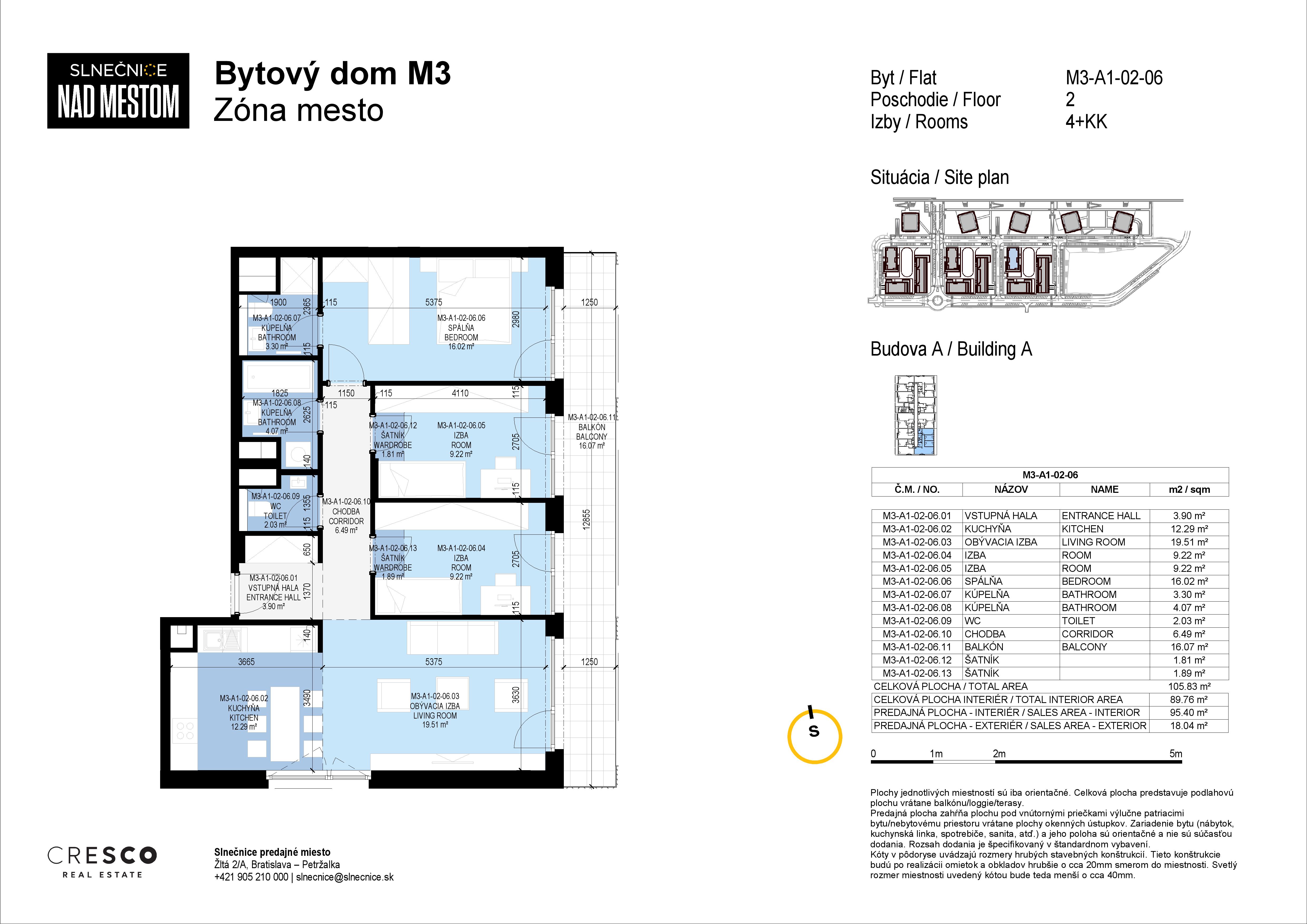 Slnečnice - M3-A1-02-06 - Pôdorys