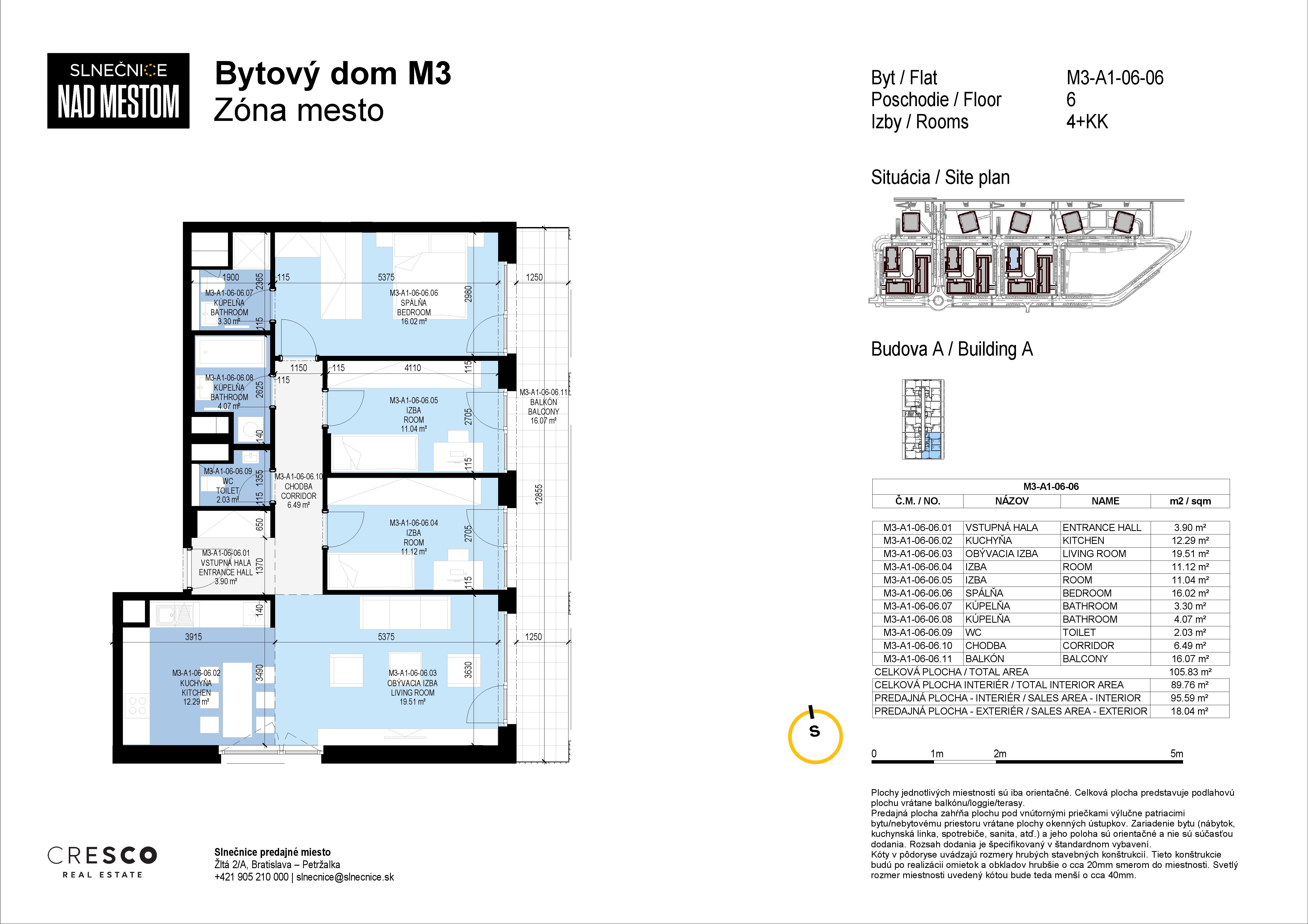 Slnečnice - M3-A1-06-06 - Pôdorys