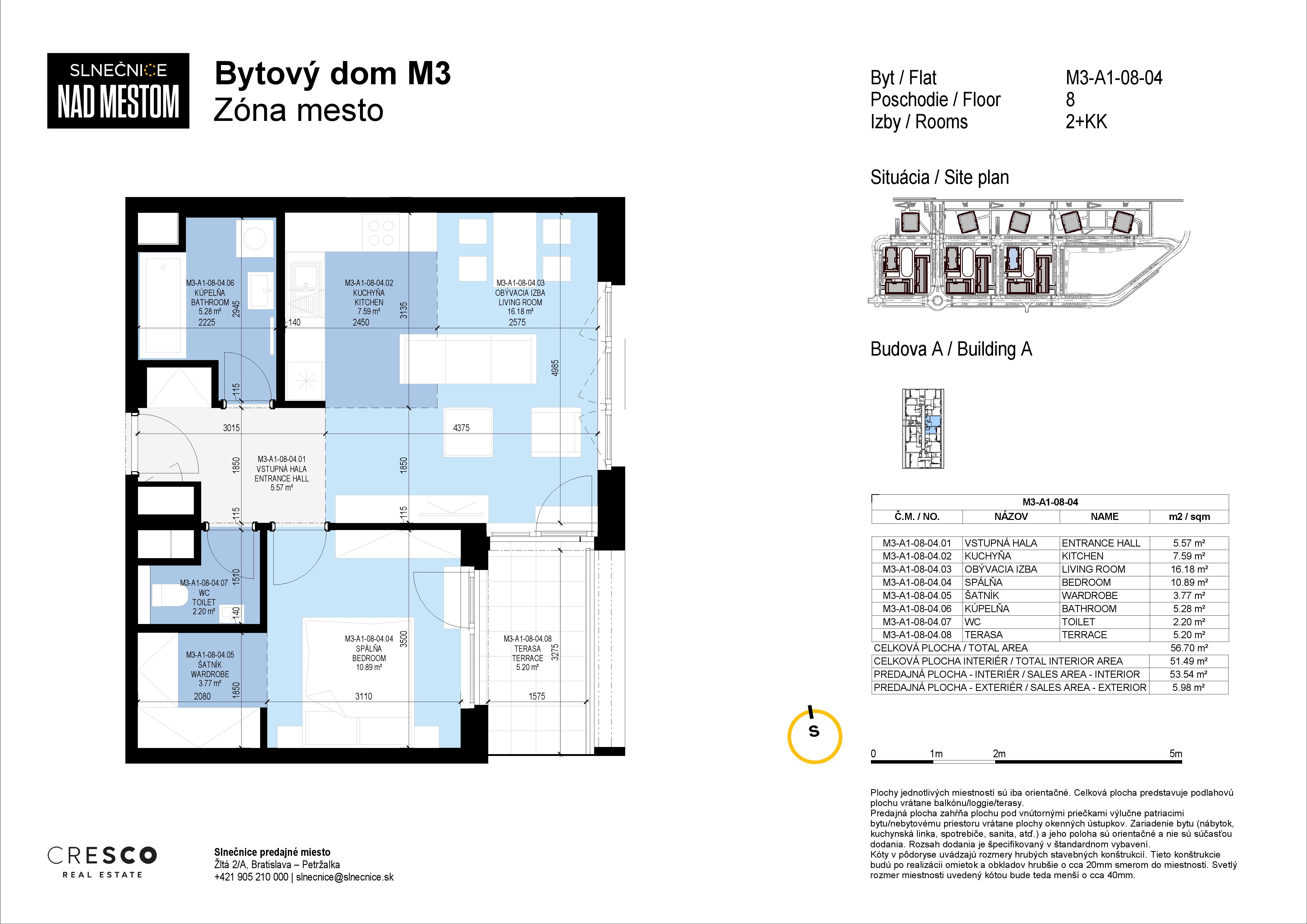 Slnečnice - M3-A1-08-04 - Pôdorys